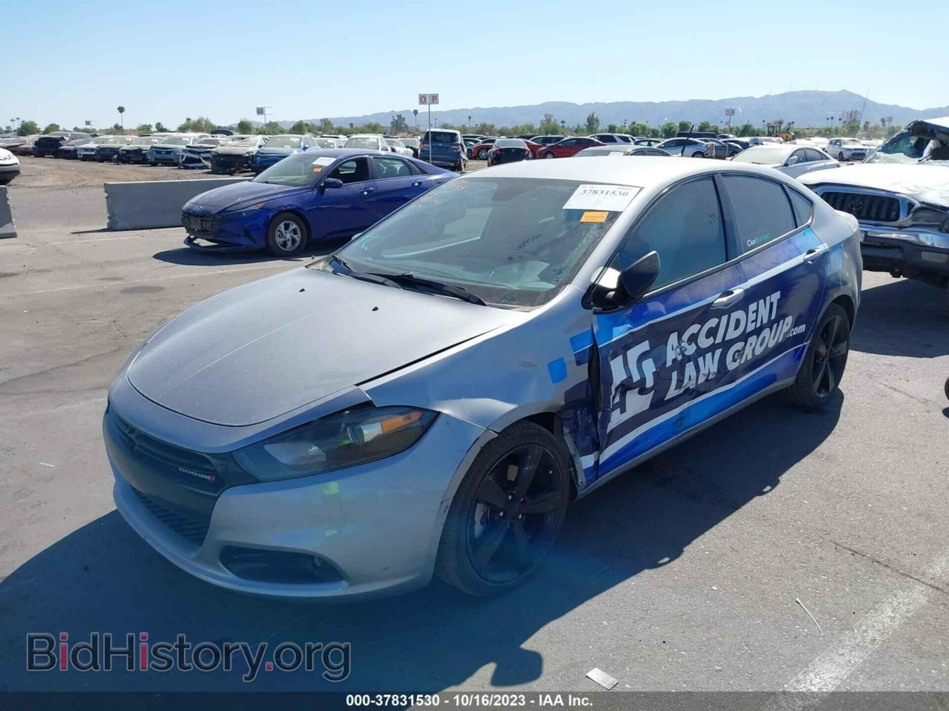 2016 DODGE DART - VIN: 1C3CDFBB4GD540039 - Фото 2