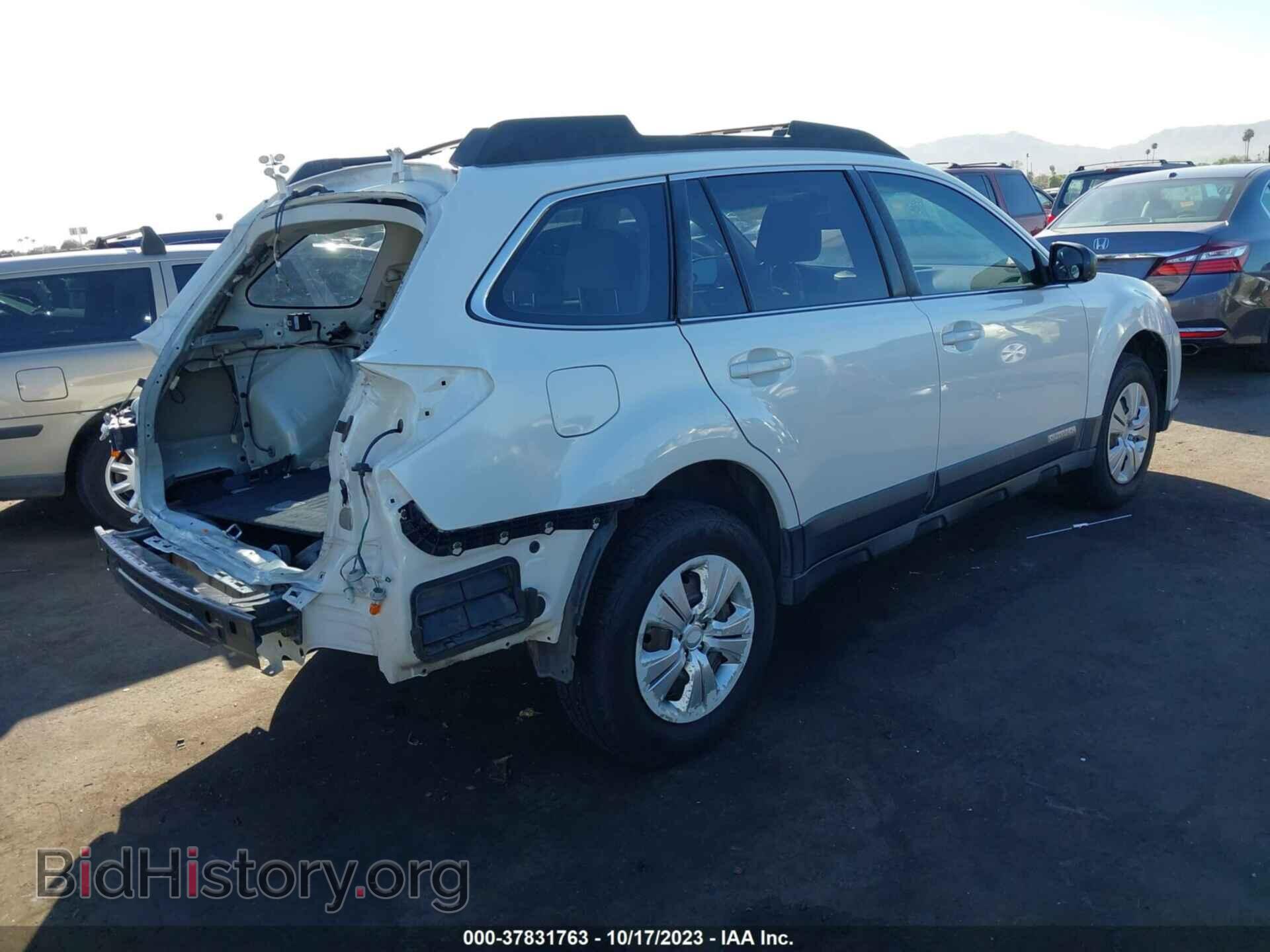 2011 SUBARU OUTBACK - VIN: 4S4BRBAC1B3345036 - Фото 4