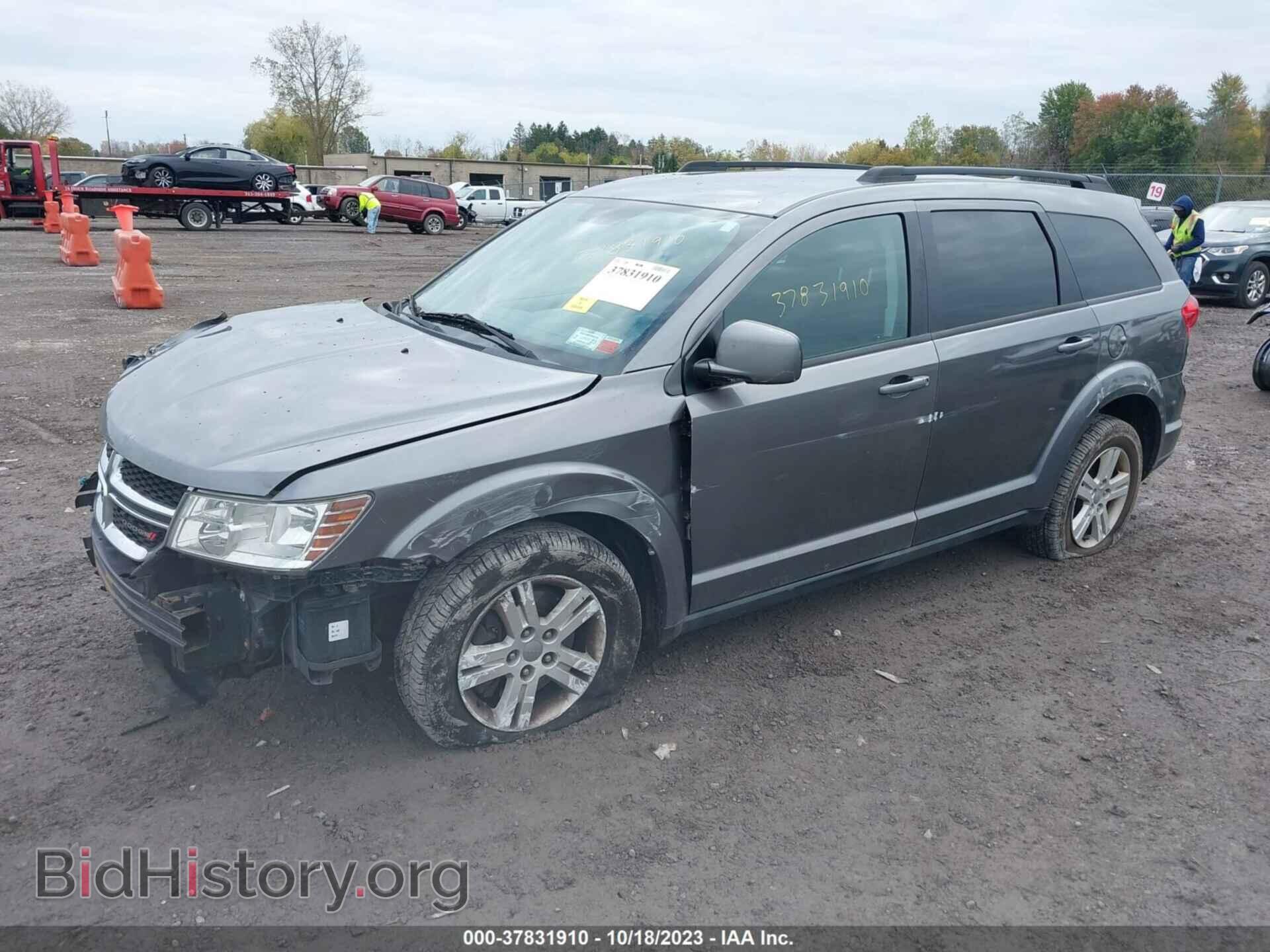 2012 DODGE JOURNEY - VIN: 3C4PDCBB5CT353828 - Фото 2