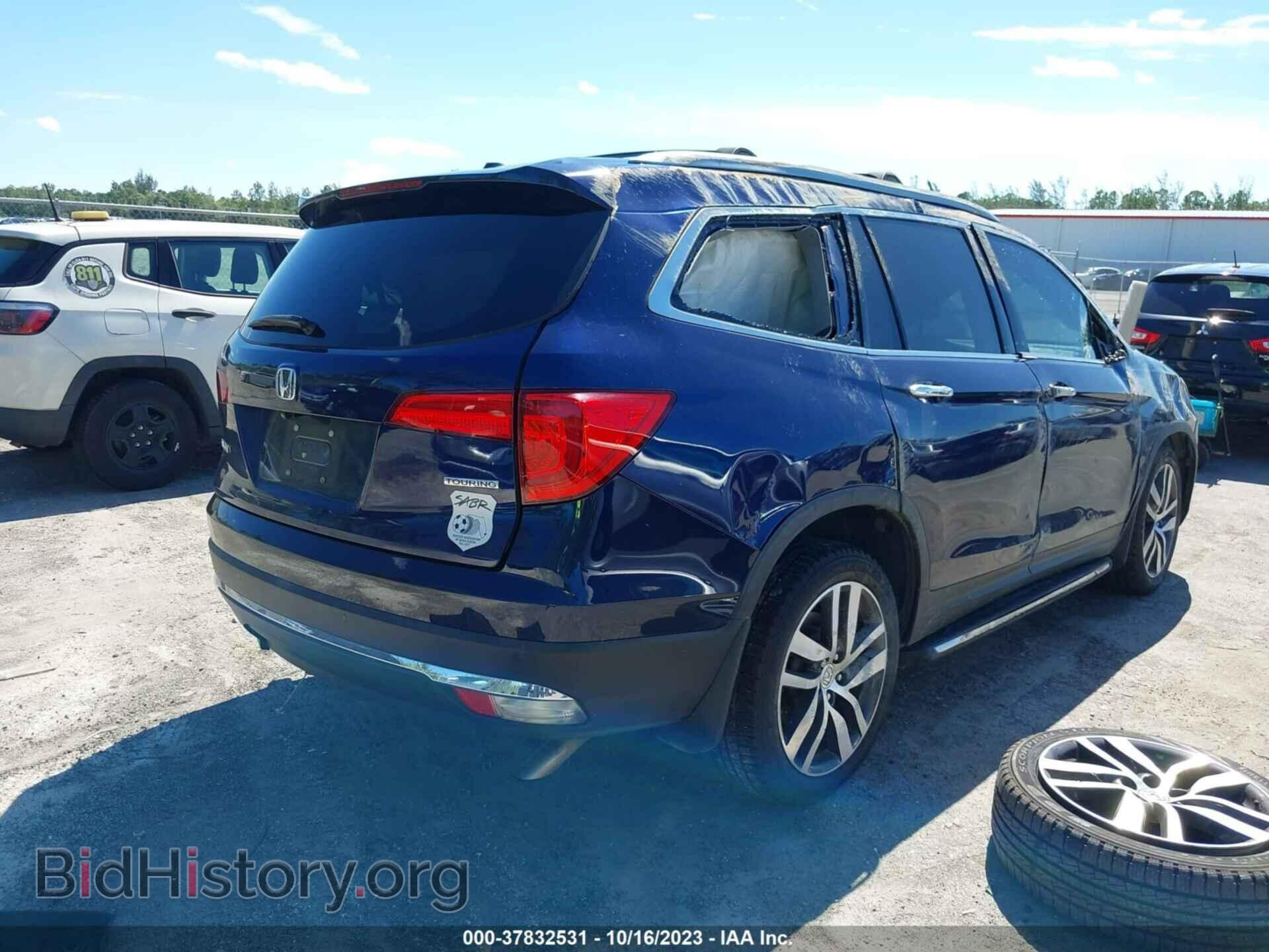 2016 HONDA PILOT - VIN: 5FNYF5H9XGB027607 - Фото 4
