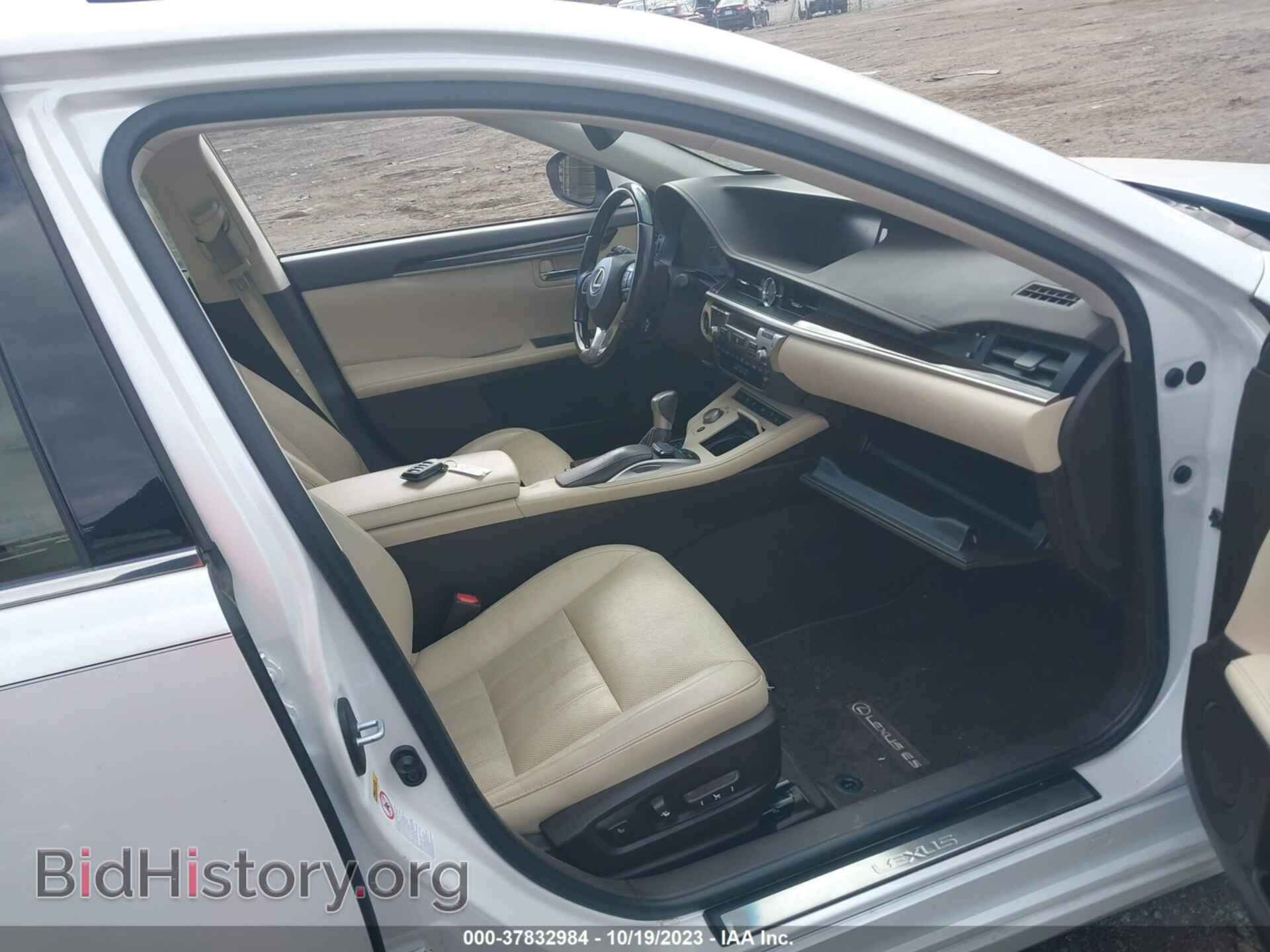 2016 LEXUS ES 350 - VIN: JTHBK1GG2G2234522 - Фото 5