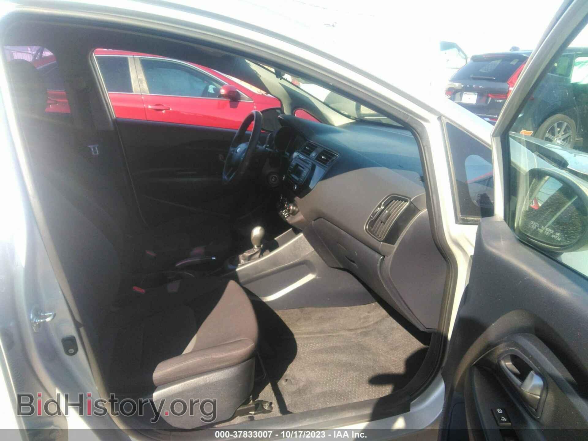 2016 KIA RIO - VIN: KNADM5A37G6621512 - Фото 5