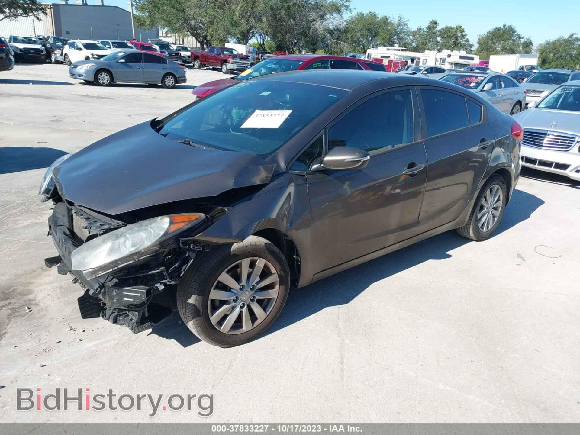 2014 KIA FORTE - VIN: KNAFX4A69E5153273 - Фото 2