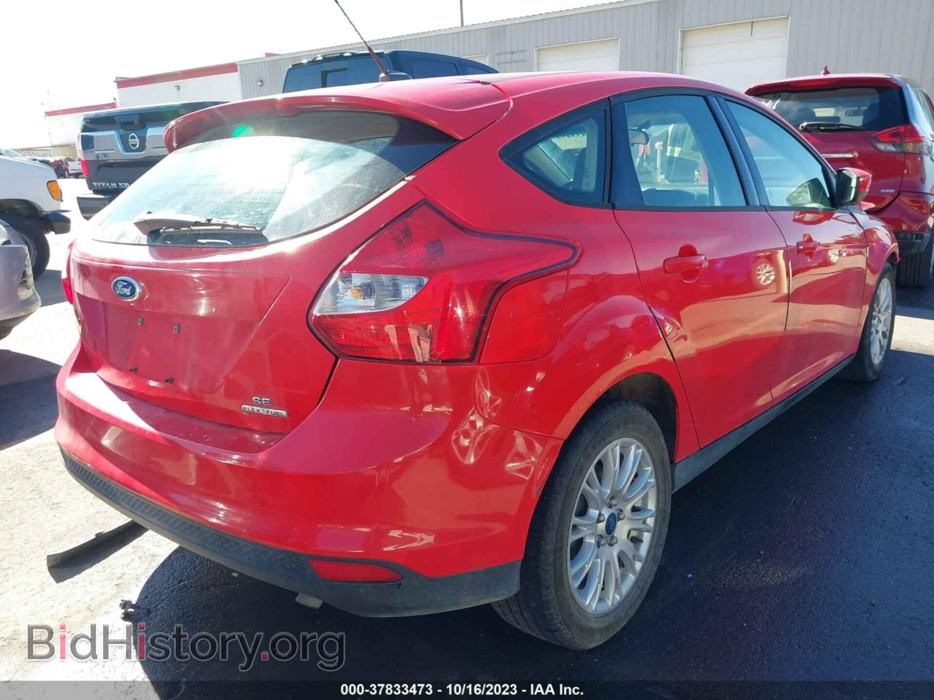 2012 FORD FOCUS - VIN: 1FAHP3K27CL368263 - Фото 4