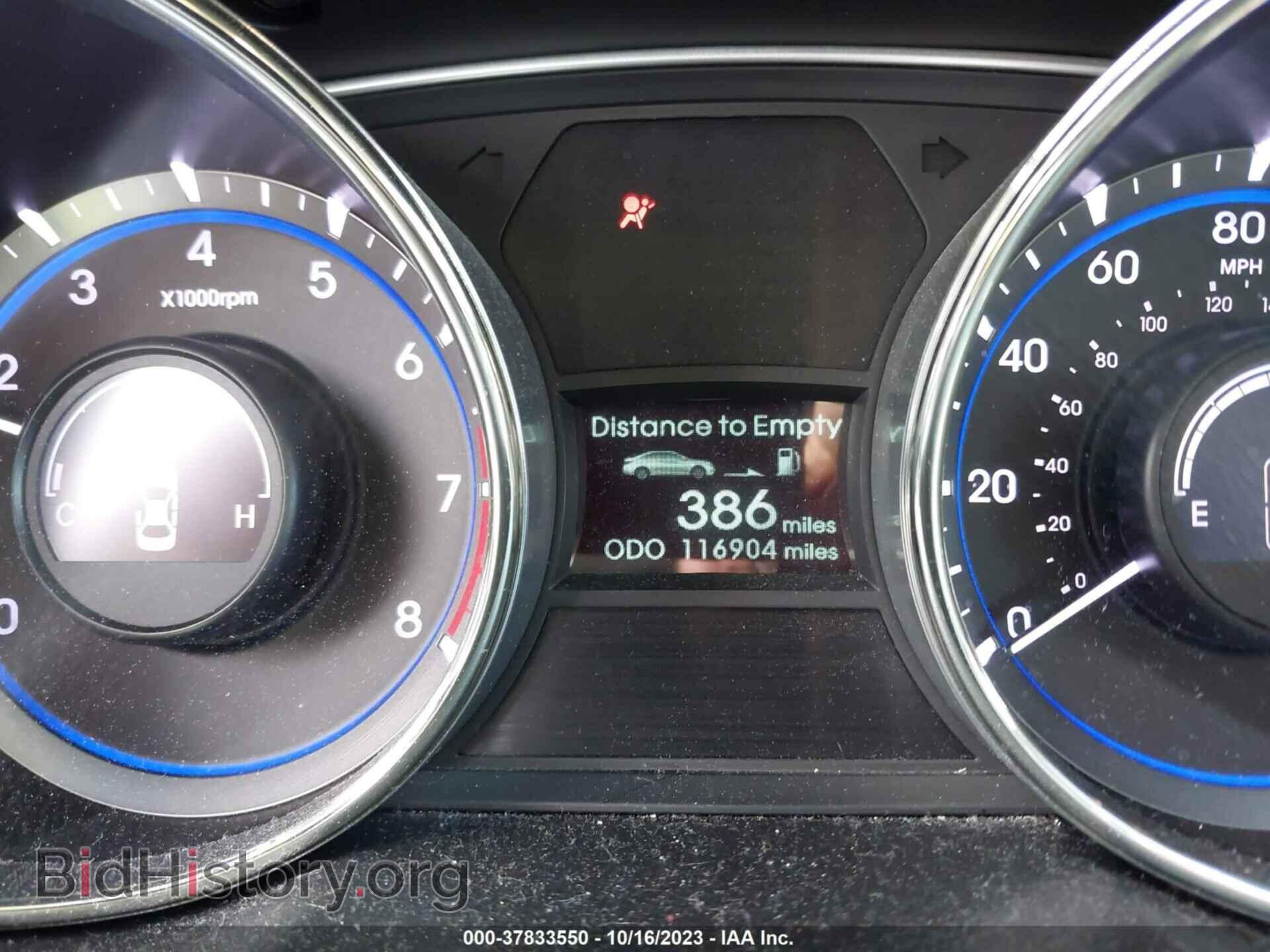 2012 HYUNDAI SONATA - VIN: 5NPEC4AB2CH346904 - Фото 7