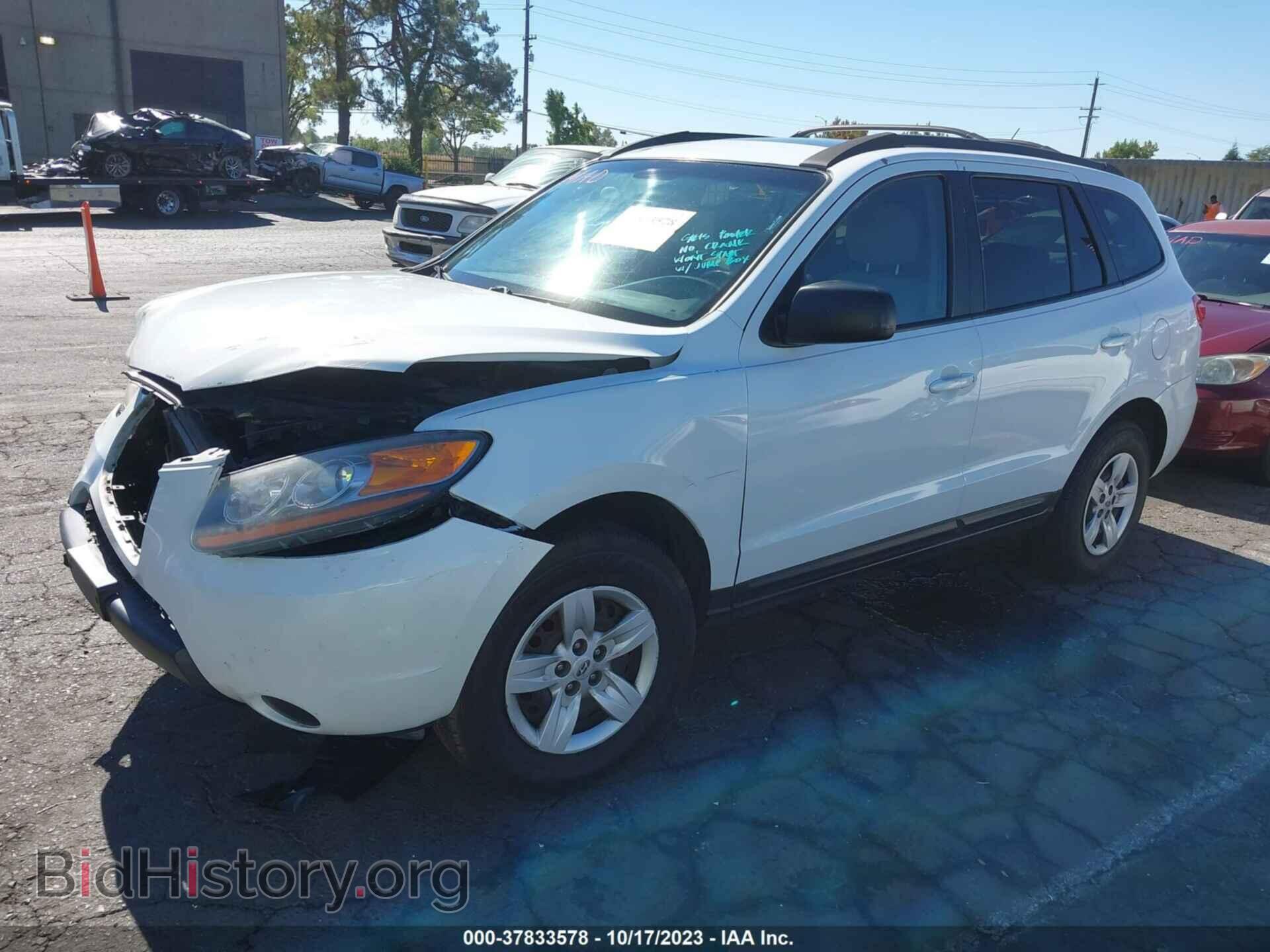 2009 HYUNDAI SANTA FE - VIN: 5NMSG13D59H320078 - Фото 2