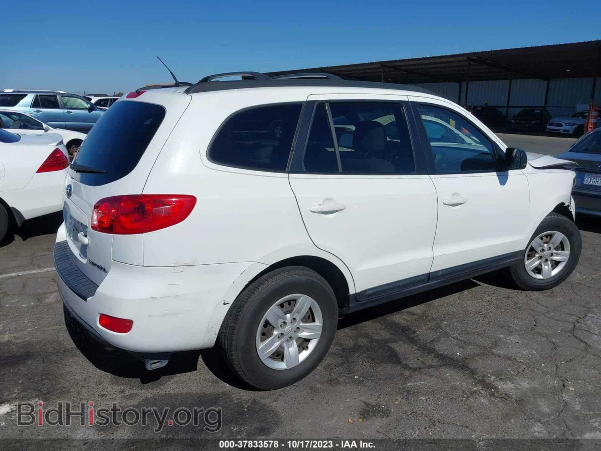 2009 HYUNDAI SANTA FE - VIN: 5NMSG13D59H320078 - Фото 4
