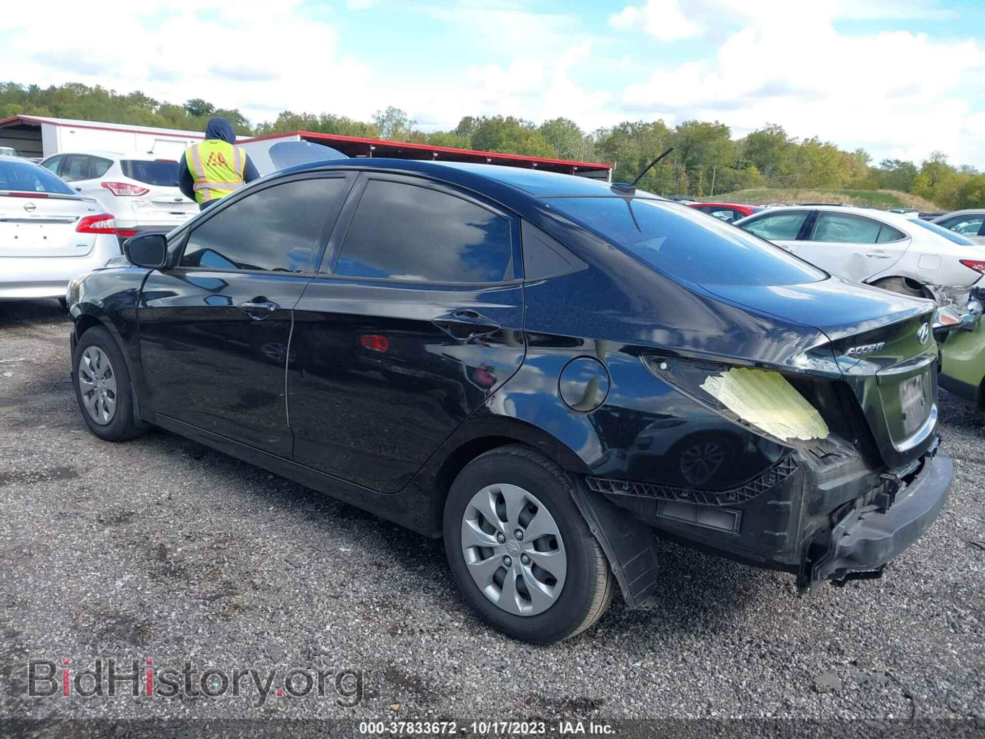 2017 HYUNDAI ACCENT - VIN: KMHCT4AE2HU265217 - Фото 3