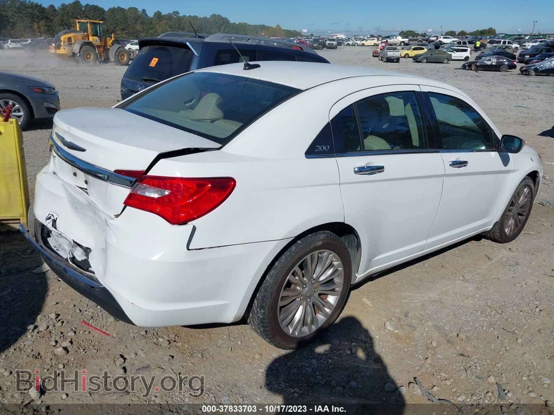 2013 CHRYSLER 200 - VIN: 1C3CCBCG6DN522752 - Фото 4