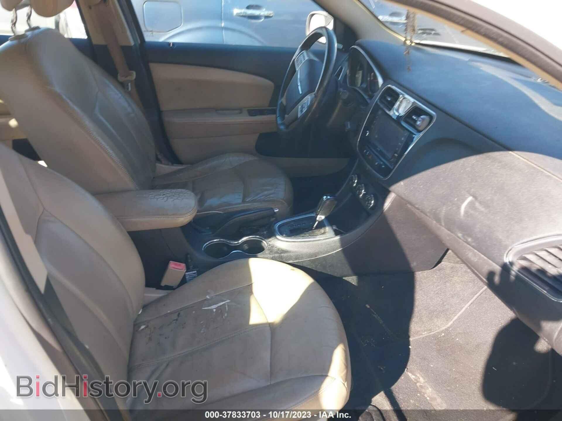 2013 CHRYSLER 200 - VIN: 1C3CCBCG6DN522752 - Фото 5