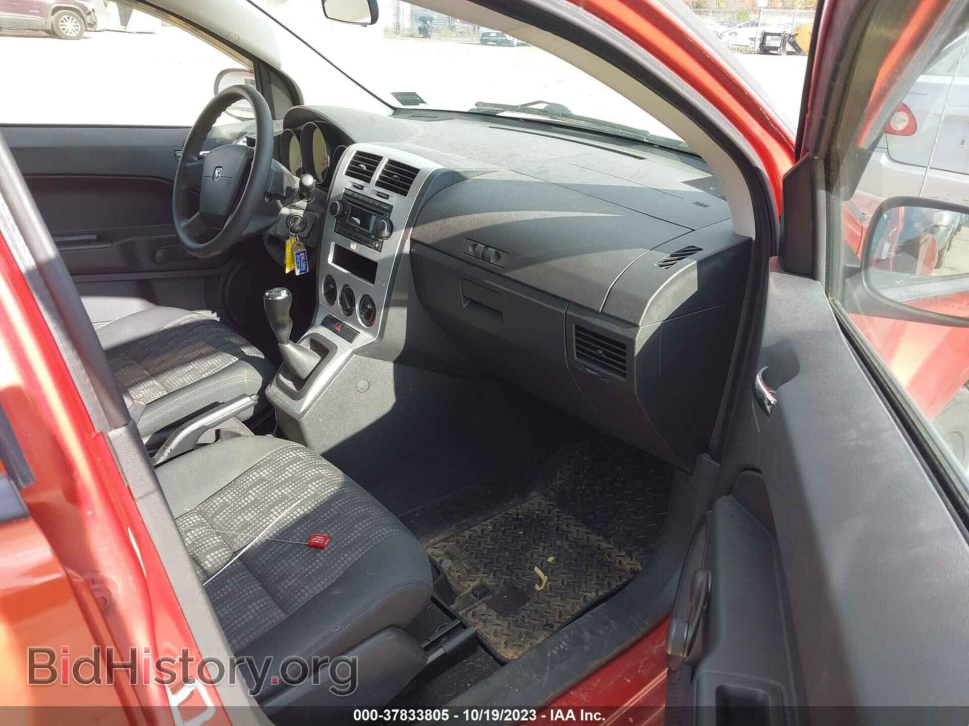 2008 DODGE CALIBER - VIN: 1B3HB28C58D760504 - Фото 5