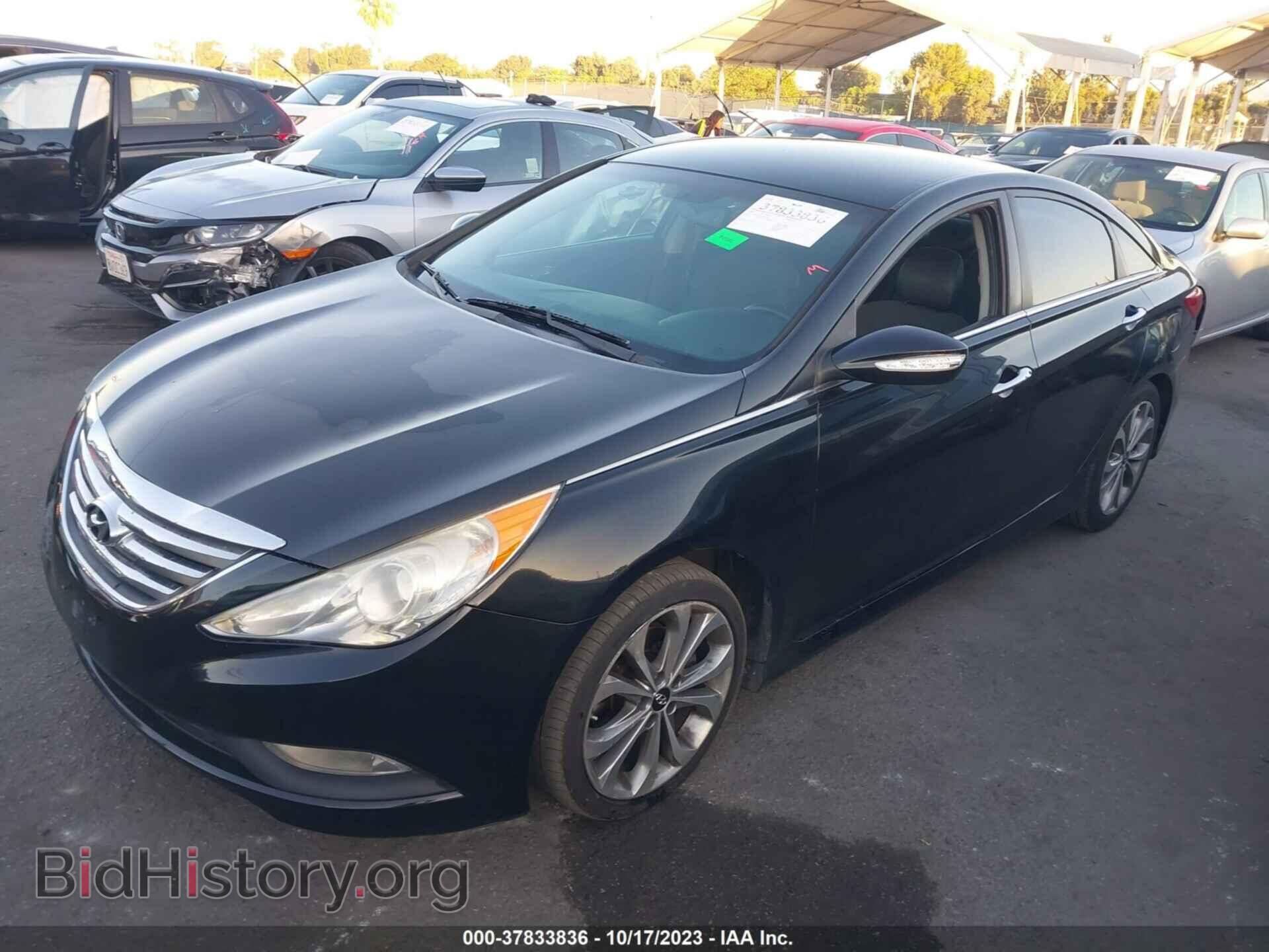 2014 HYUNDAI SONATA - VIN: 5NPEC4AC2EH877726 - Фото 2