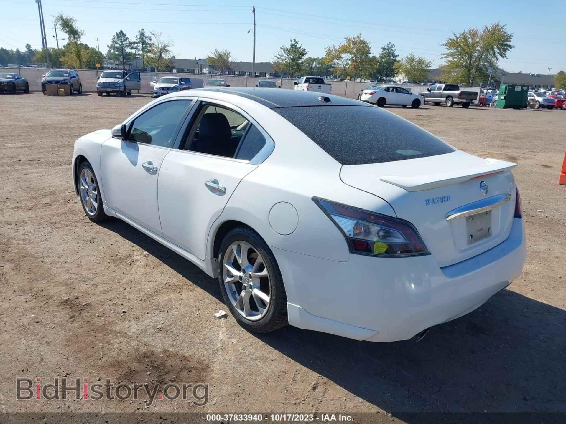 2012 NISSAN MAXIMA - VIN: 1N4AA5AP6CC868149 - Фото 3