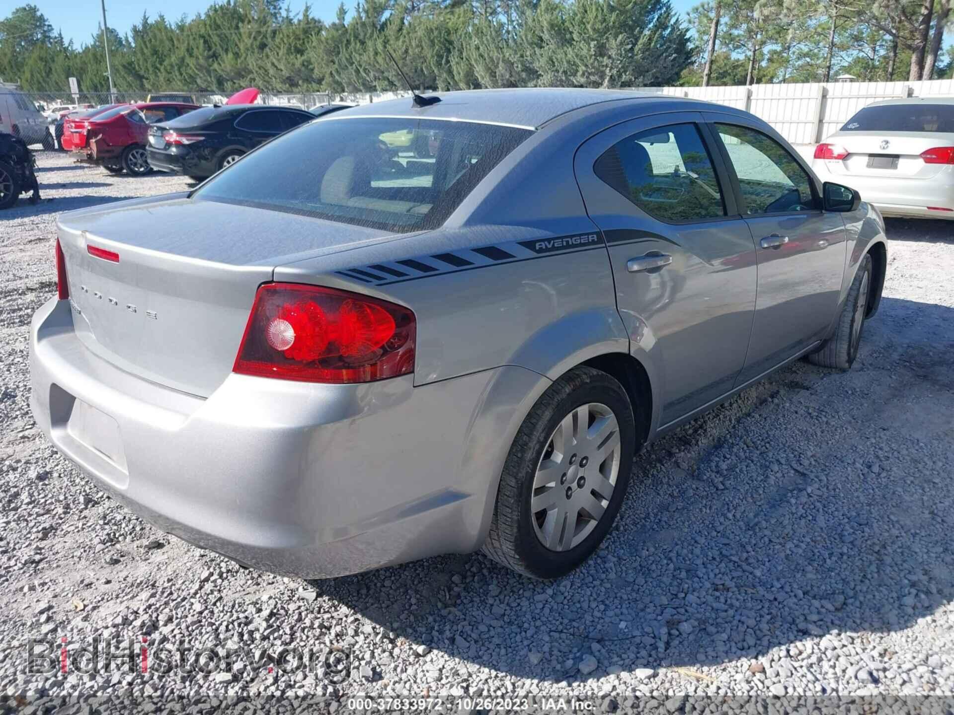 2013 DODGE AVENGER - VIN: 1C3CDZAB3DN720590 - Photo 4