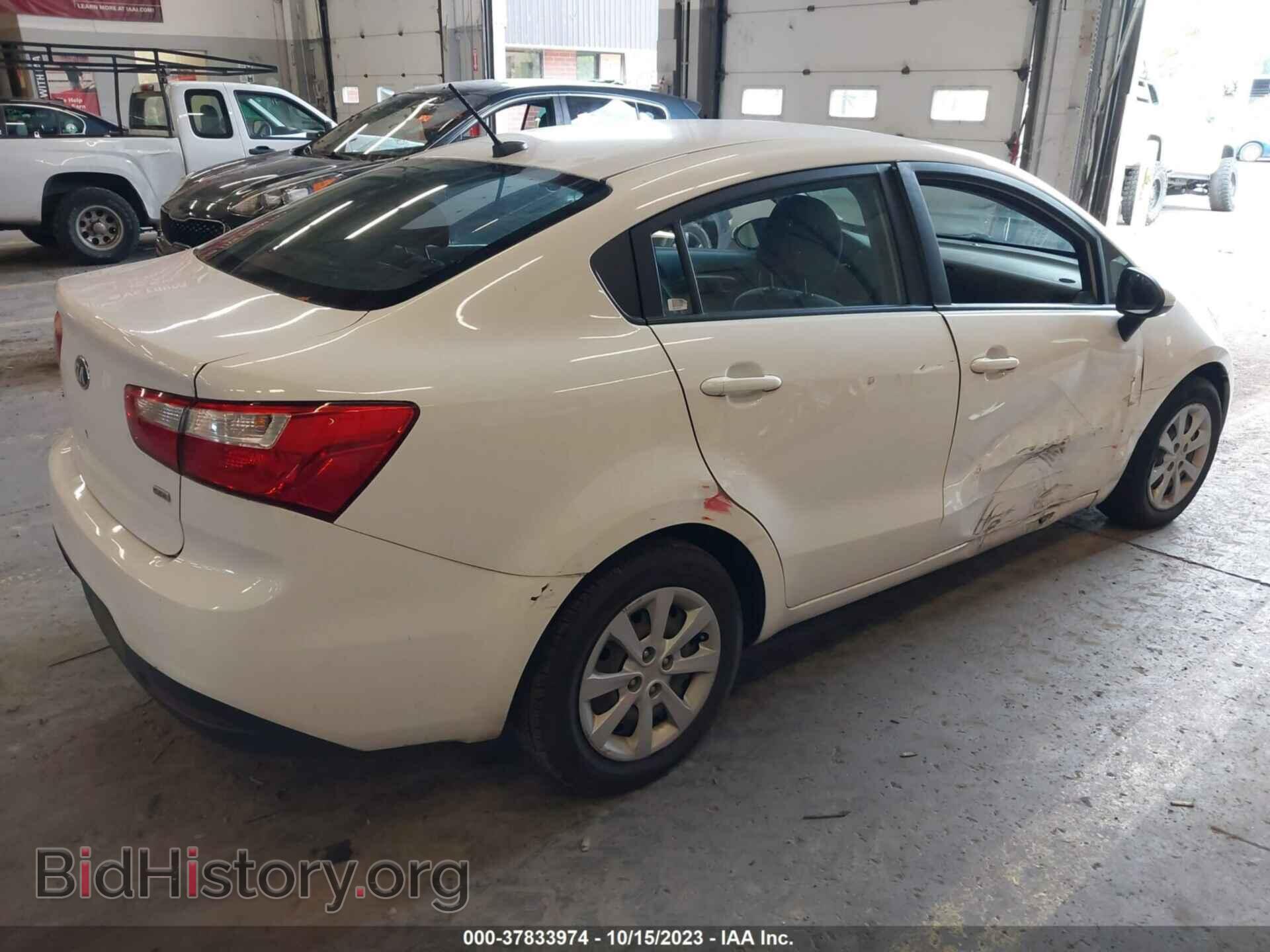 2013 KIA RIO - VIN: KNADM4A38D6267179 - Фото 4