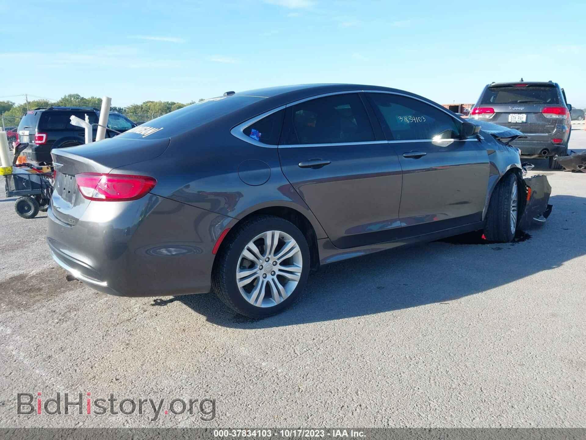 2015 CHRYSLER 200 - VIN: 1C3CCCABXFN561585 - Фото 4