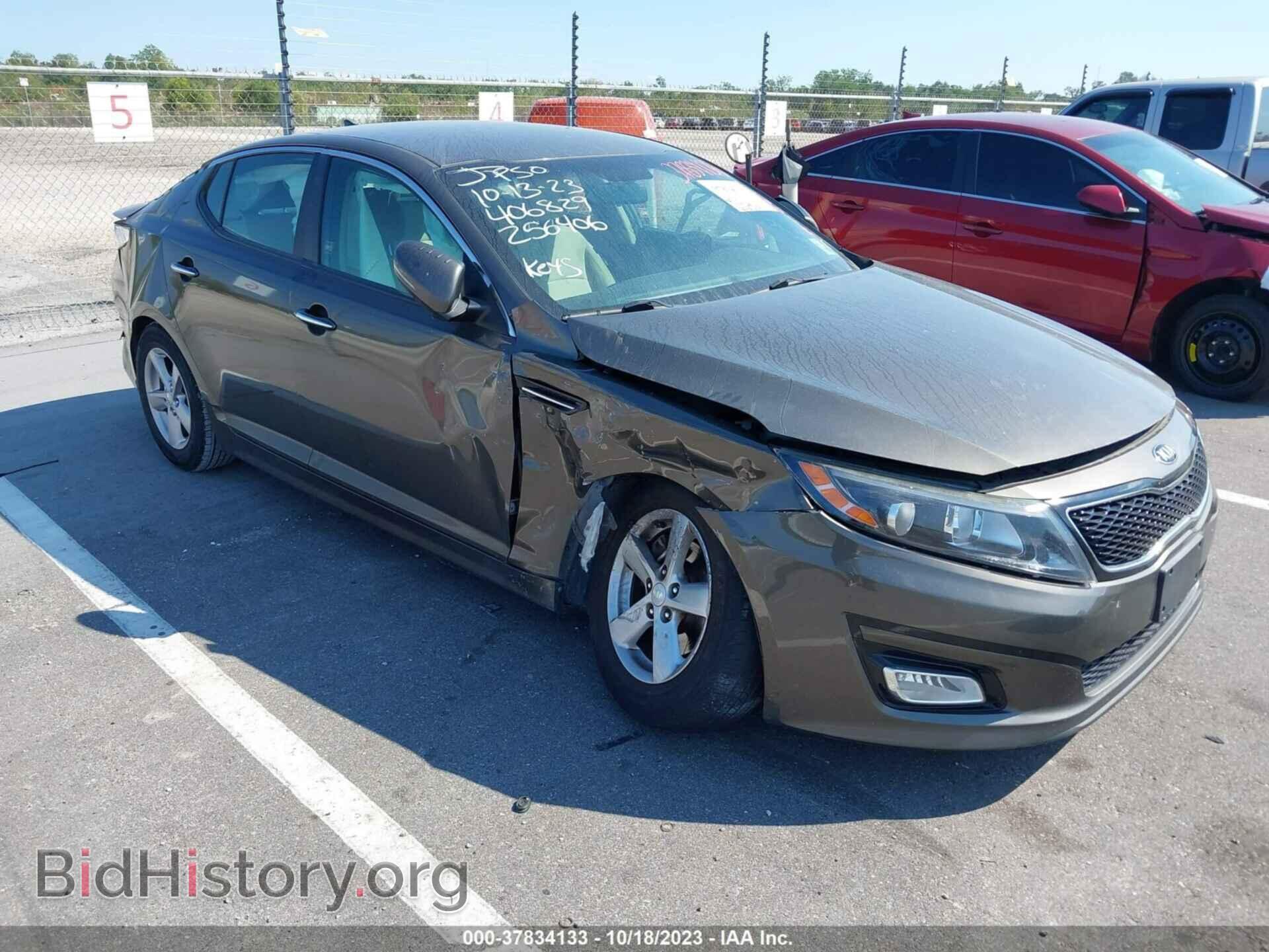 Фотография 5XXGM4A76FG406829 - KIA OPTIMA 2015