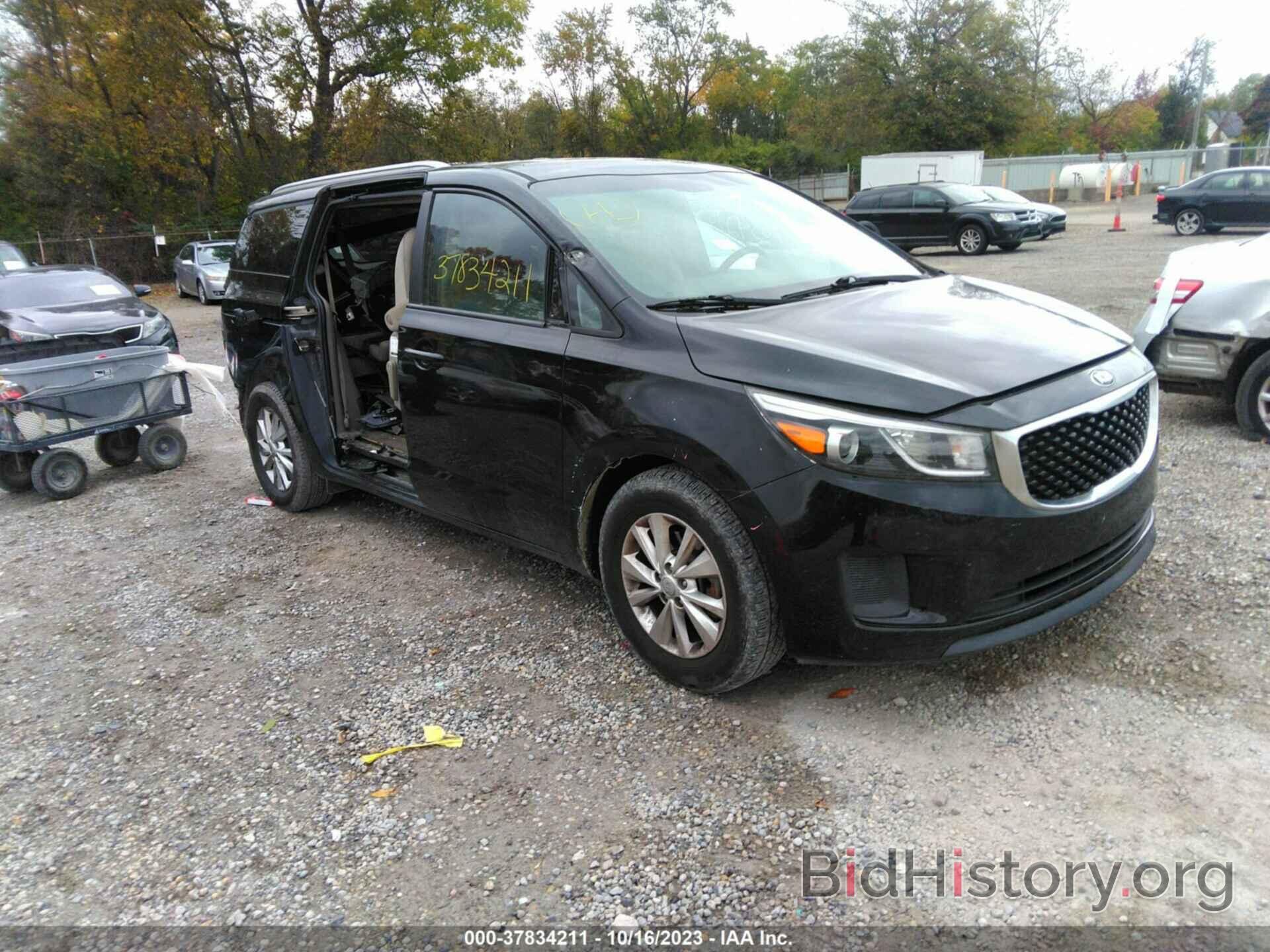 Фотография KNDMB5C15G6146804 - KIA SEDONA 2016