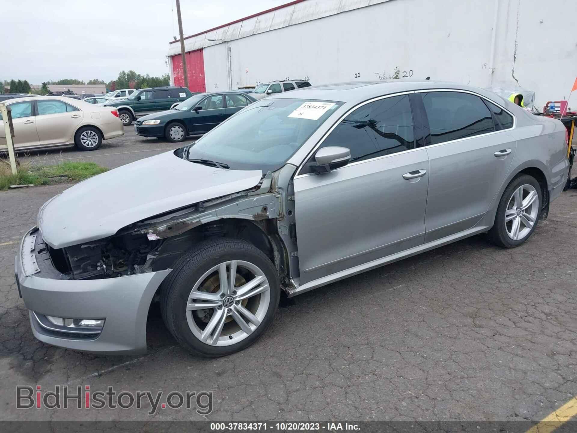 2014 VOLKSWAGEN PASSAT - VIN: 1VWCN7A33EC007740 - Фото 2