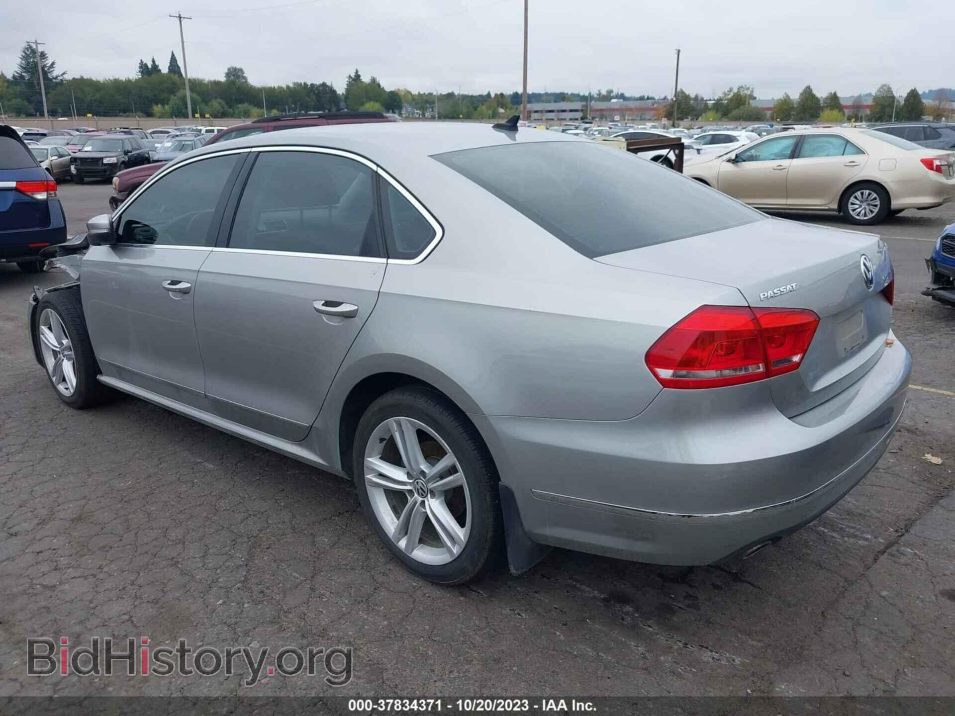 2014 VOLKSWAGEN PASSAT - VIN: 1VWCN7A33EC007740 - Фото 3