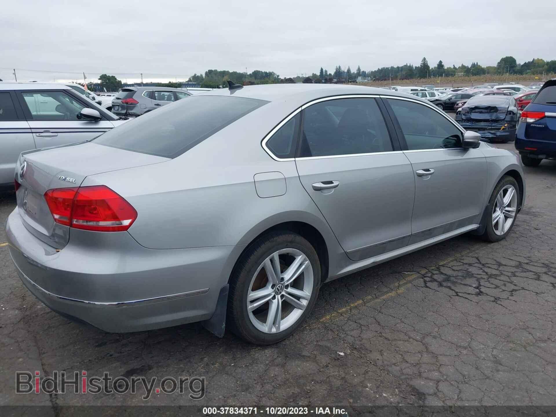 2014 VOLKSWAGEN PASSAT - VIN: 1VWCN7A33EC007740 - Фото 4