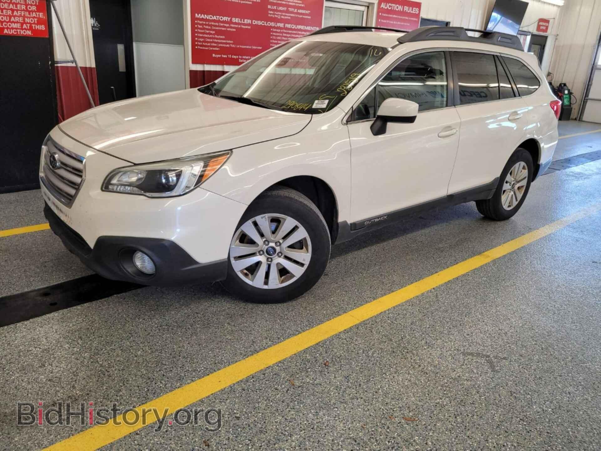 2016 SUBARU OUTBACK - VIN: 4S4BSBCC7G3290844 - Фото 4