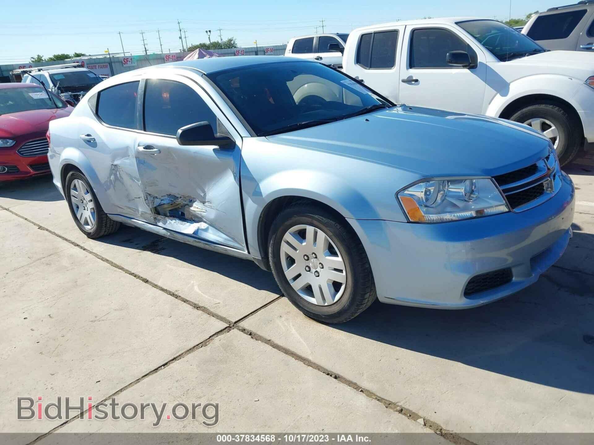 Photo 1C3CDZAB6DN540777 - DODGE AVENGER 2013