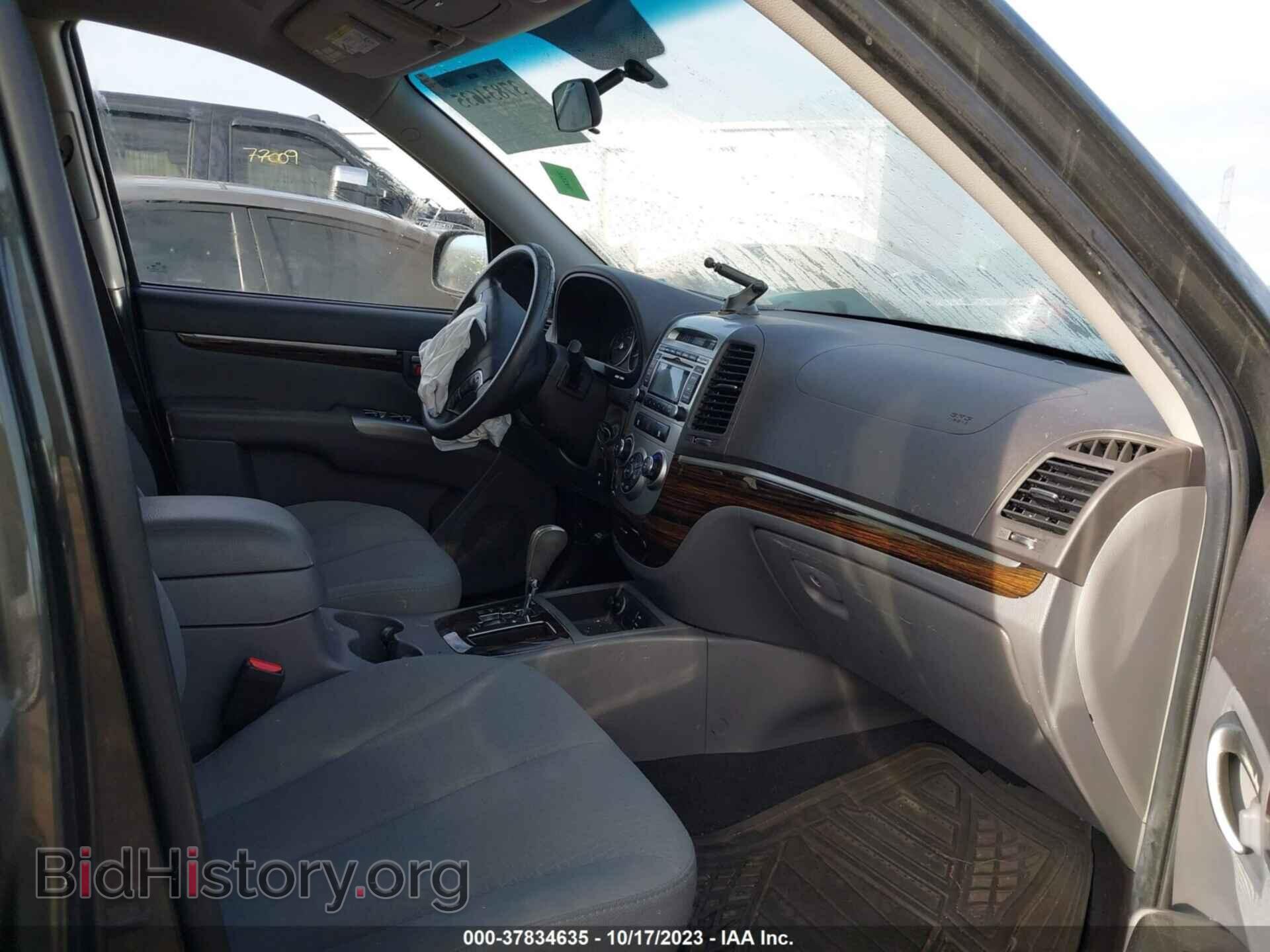 2010 HYUNDAI SANTA FE - VIN: 5NMSGDAB2AH375093 - Фото 5