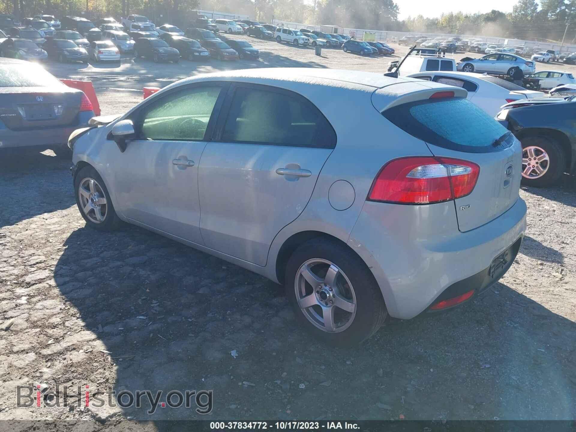 2013 KIA RIO - VIN: KNADN5A37D6128437 - Фото 3