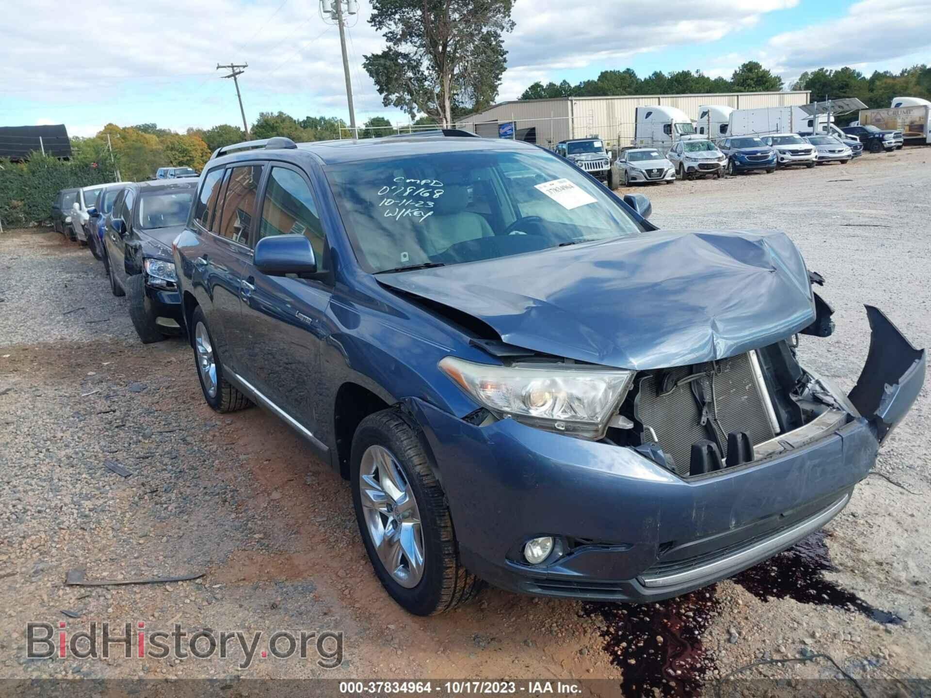 Фотография 5TDYK3EHXCS078168 - TOYOTA HIGHLANDER 2012