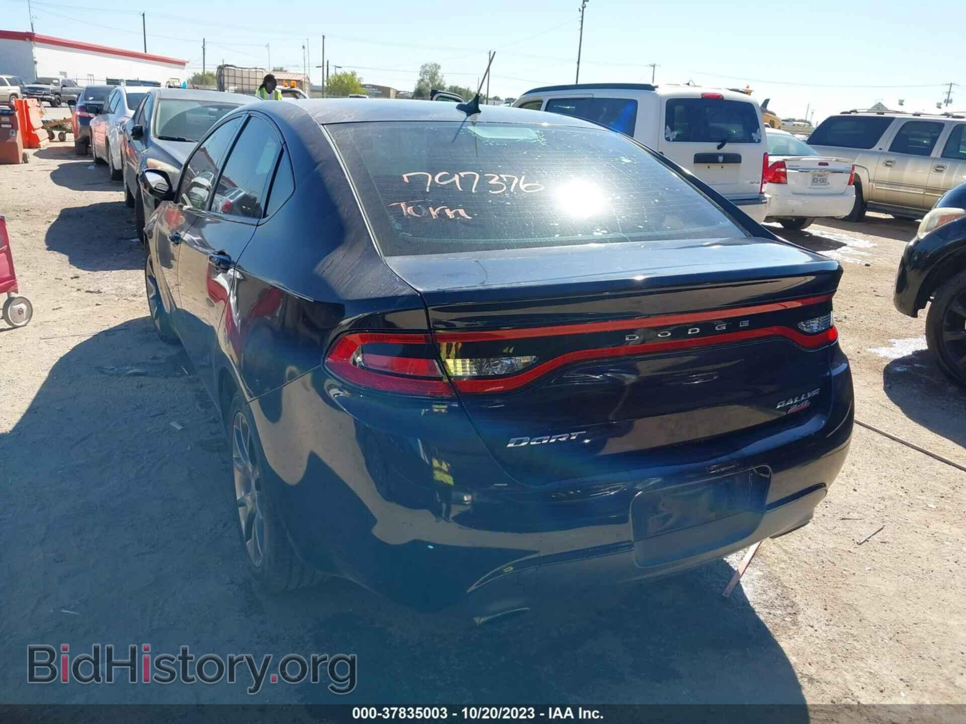 2014 DODGE DART - VIN: 1C3CDFBB6ED797376 - Photo 3