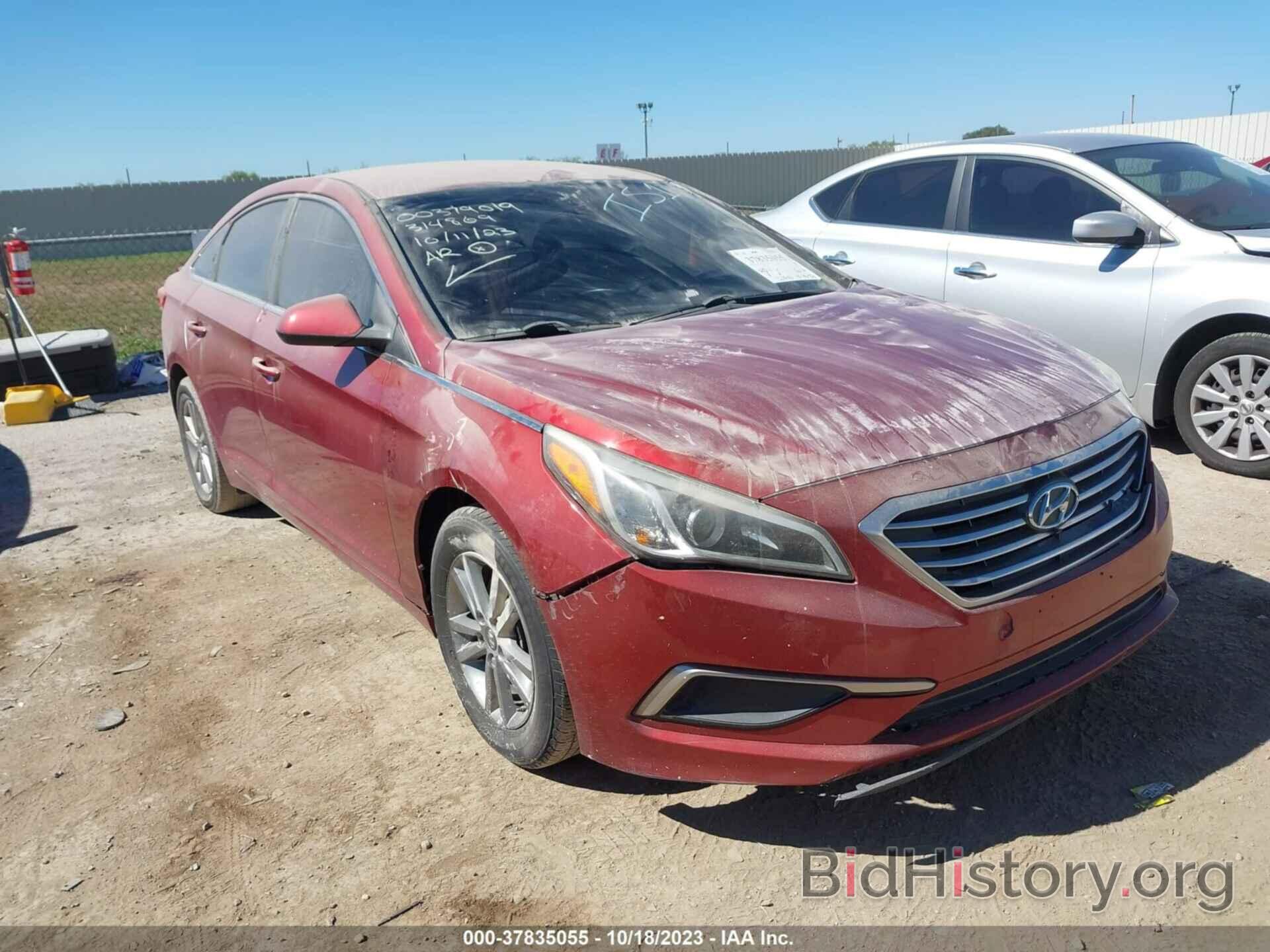 Photo 5NPE24AF4GH314869 - HYUNDAI SONATA 2016