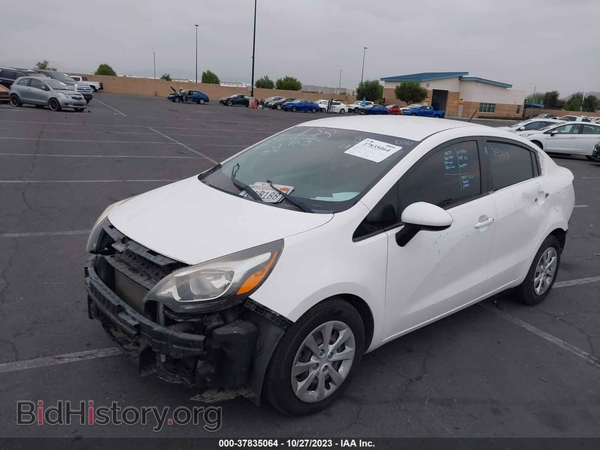 2015 KIA RIO - VIN: KNADM4A30F6443015 - Фото 2