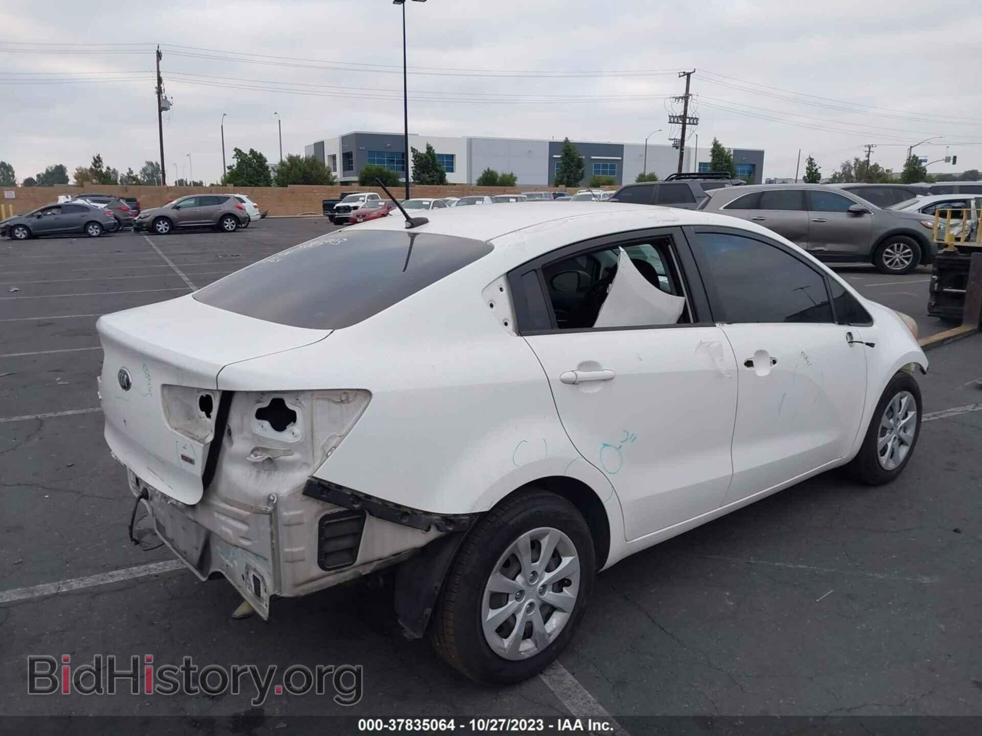 2015 KIA RIO - VIN: KNADM4A30F6443015 - Фото 4