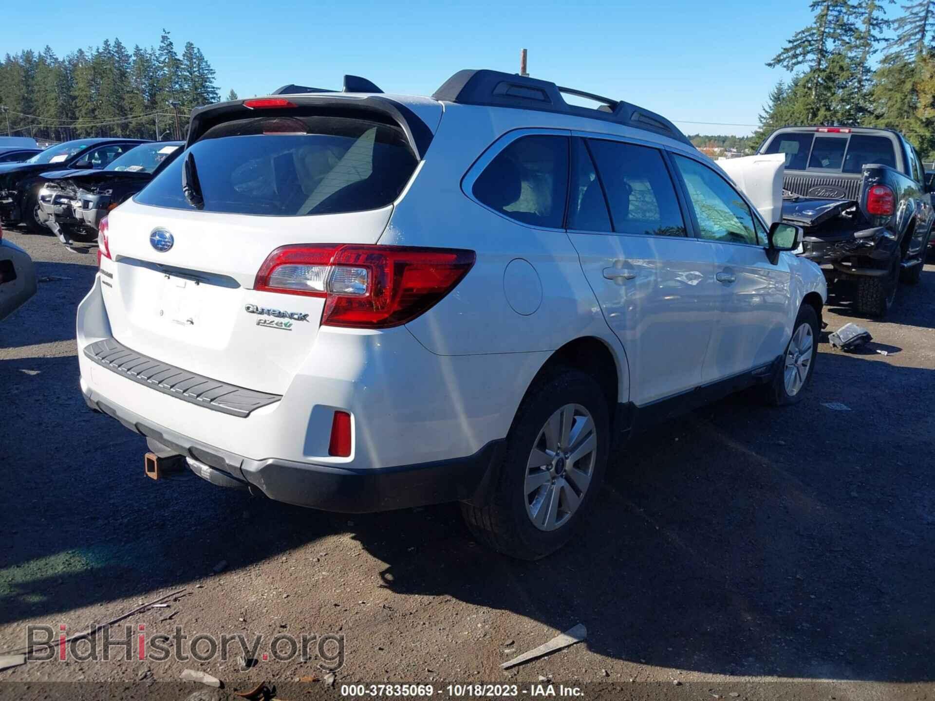 2016 SUBARU OUTBACK - VIN: 4S4BSACC3G3341508 - Фото 4