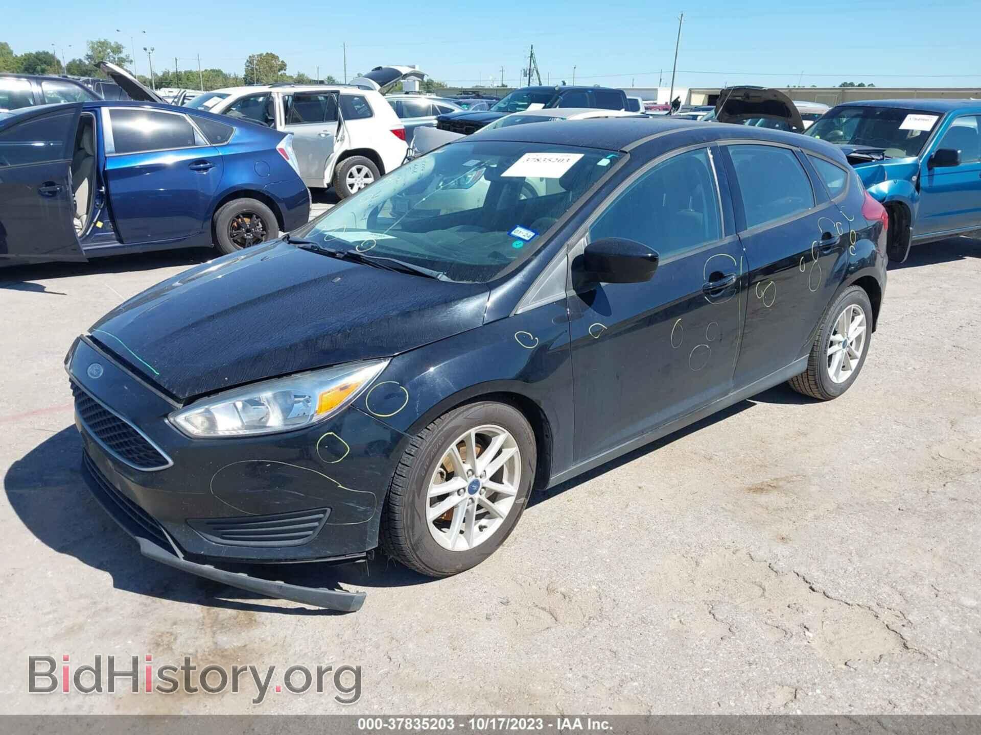 2018 FORD FOCUS - VIN: 1FADP3K21JL330636 - Фото 2