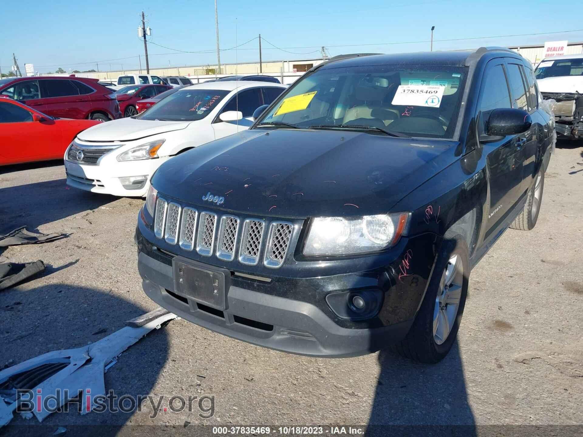 2014 JEEP COMPASS - VIN: 1C4NJDEB3ED831092 - Фото 2