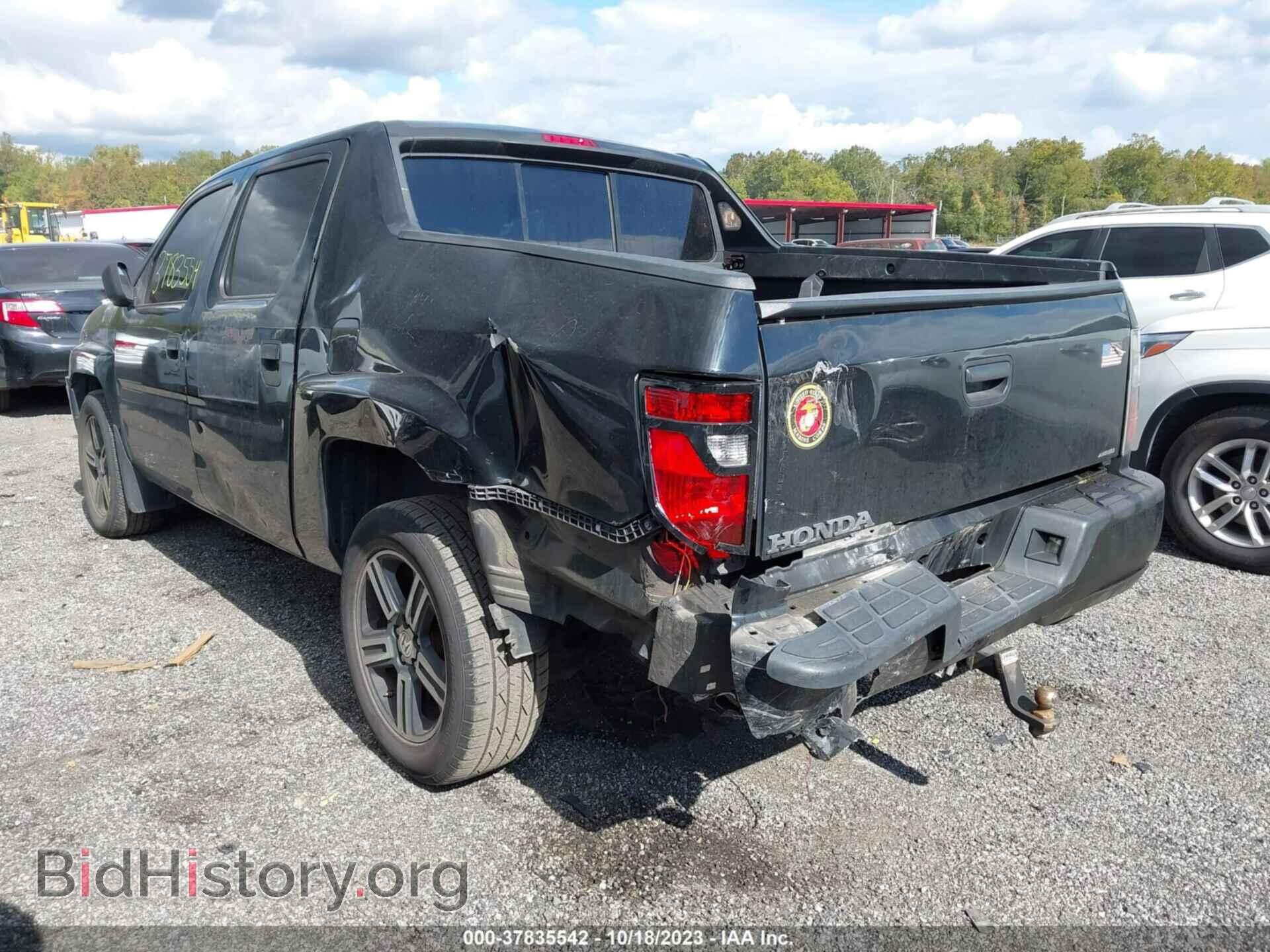 2012 HONDA RIDGELINE - VIN: 5FPYK1F79CB455529 - Фото 3