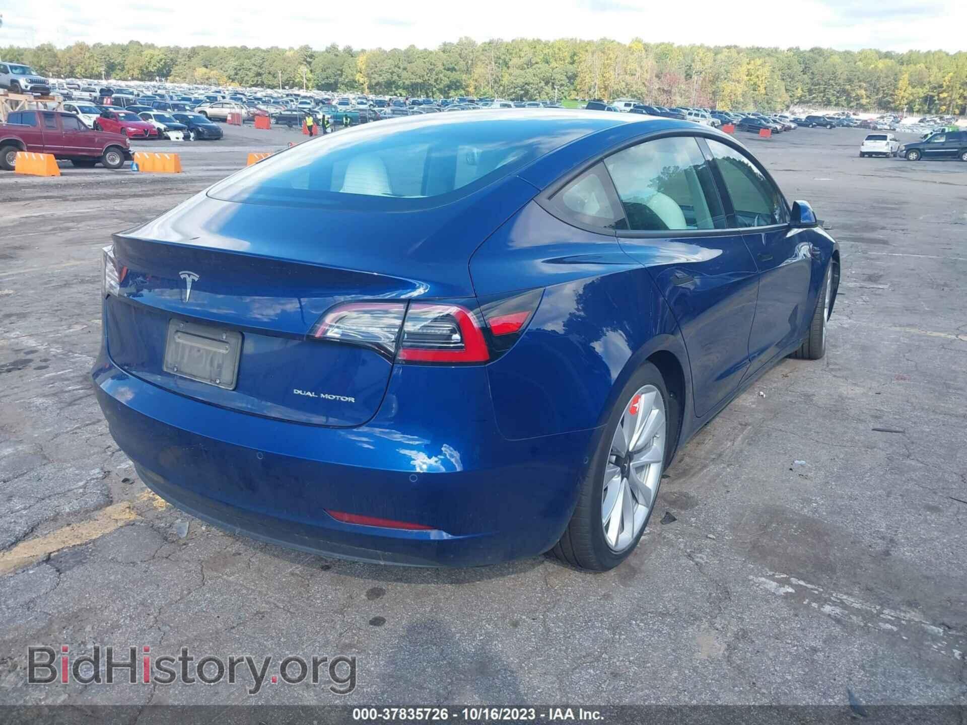 2022 TESLA MODEL 3 - VIN: 5YJ3E1EB7NF111037 - Фото 4