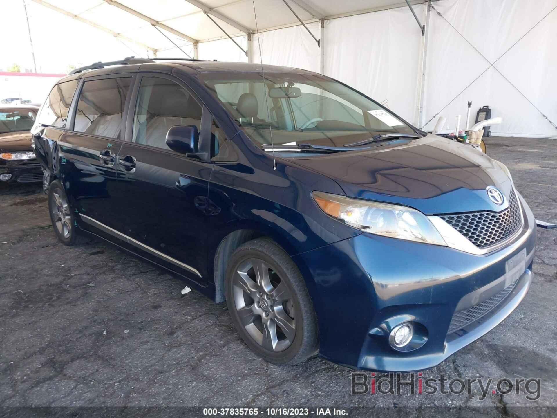 Photo 5TDXK3DC2CS263039 - TOYOTA SIENNA 2012