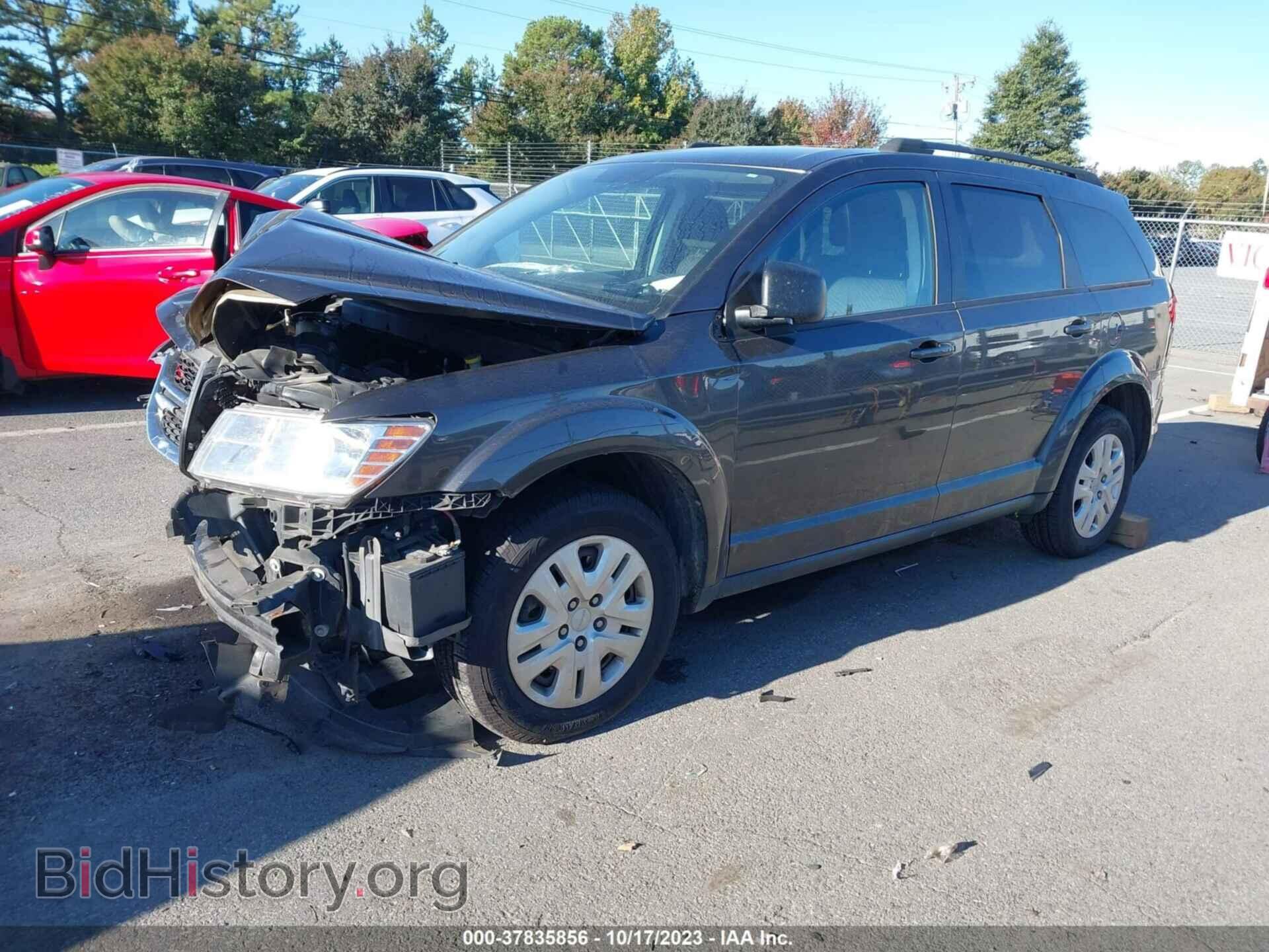 2017 DODGE JOURNEY - VIN: 3C4PDCAB7HT552422 - Фото 2
