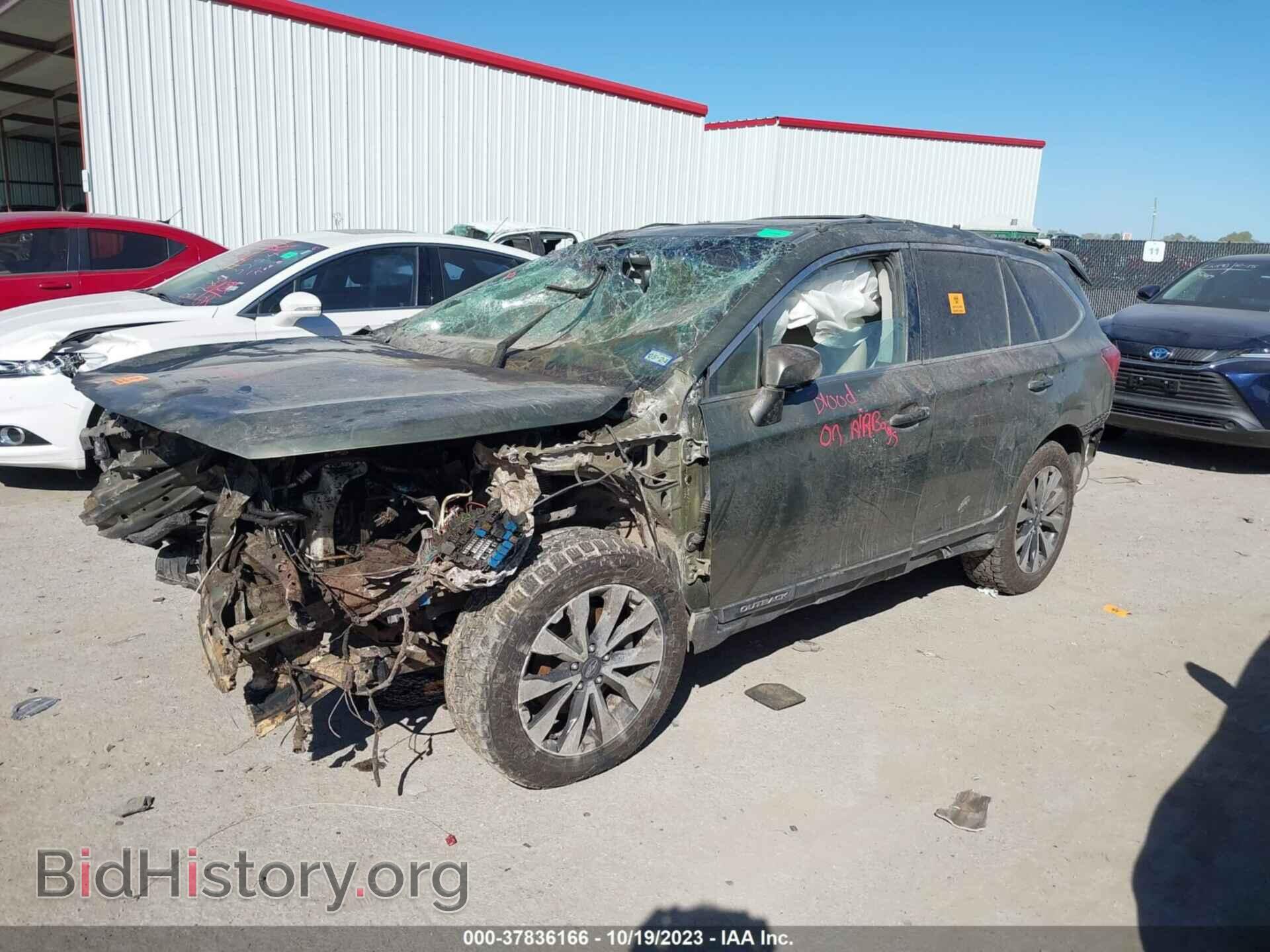 2017 SUBARU OUTBACK - VIN: 4S4BSANC7H3207647 - Фото 2