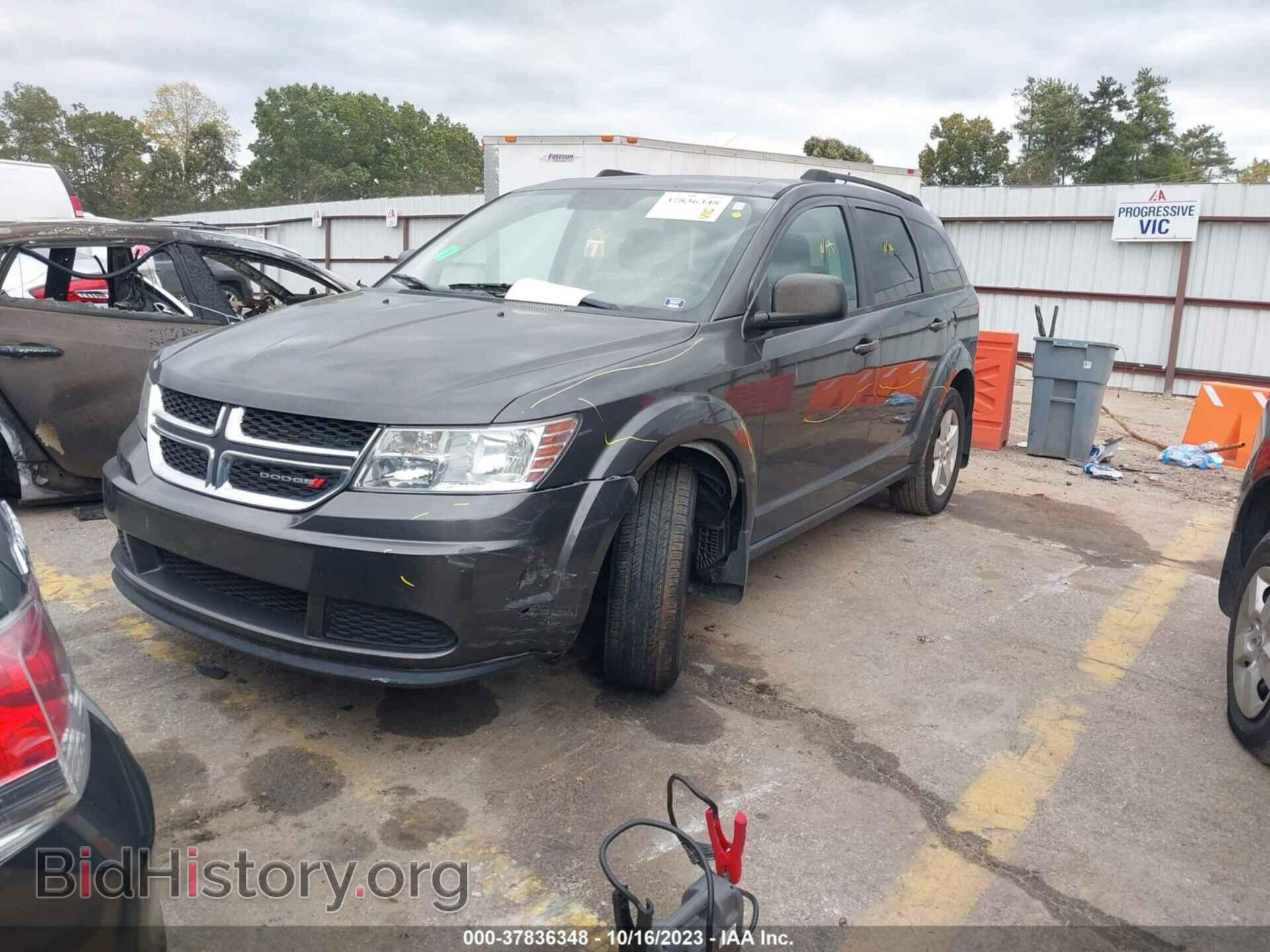 2016 DODGE JOURNEY - VIN: 3C4PDCAB4GT143745 - Фото 2