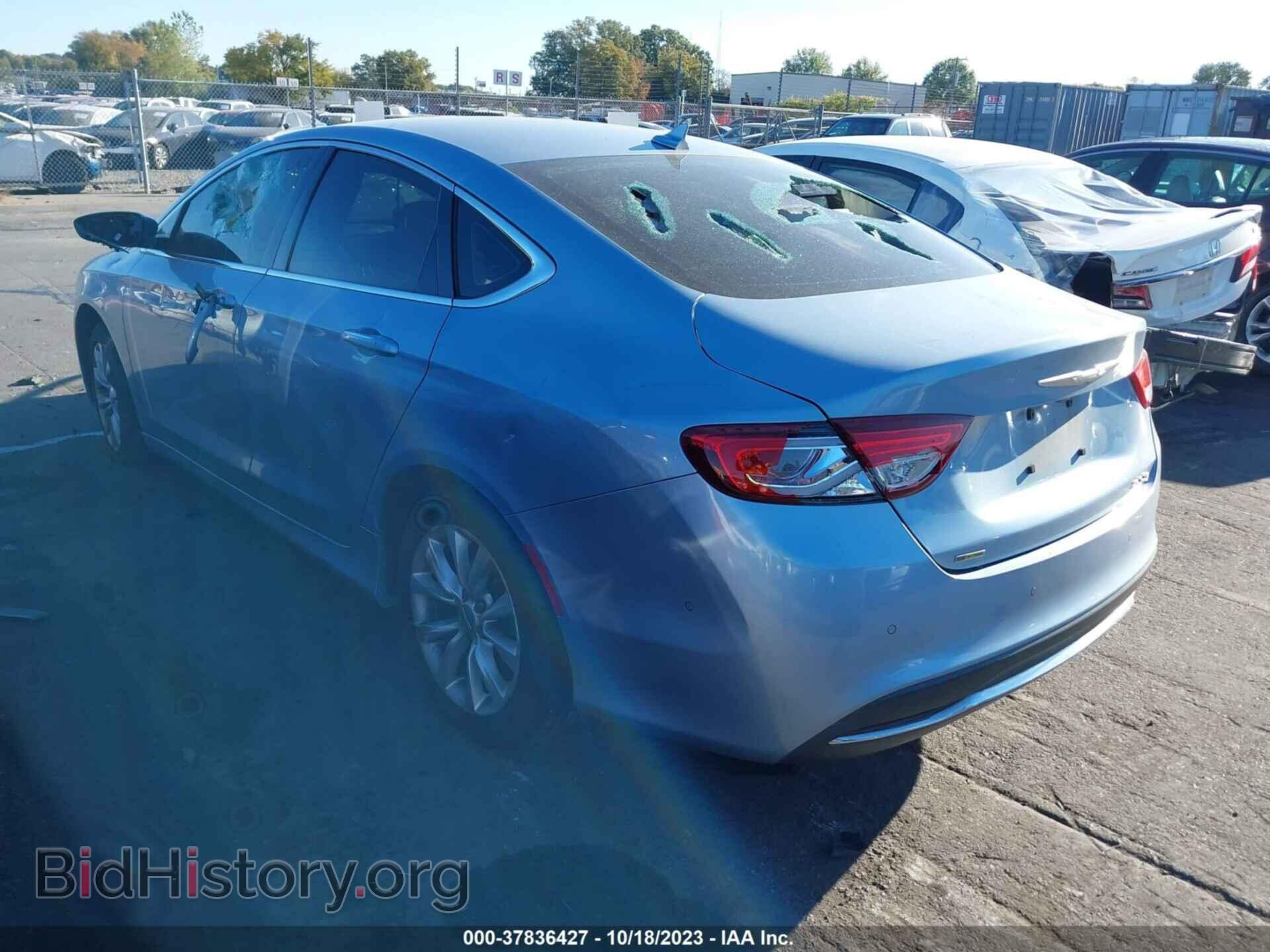 2015 CHRYSLER 200 - VIN: 1C3CCCCB7FN742639 - Фото 3