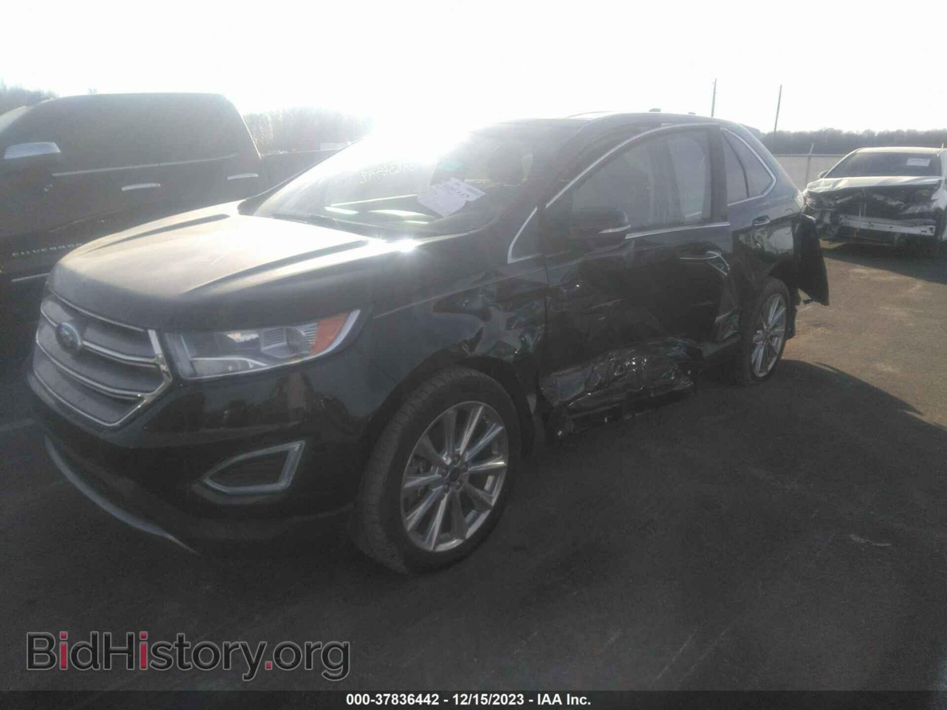 2017 FORD EDGE - VIN: 2FMPK4K91HBC61977 - Фото 2