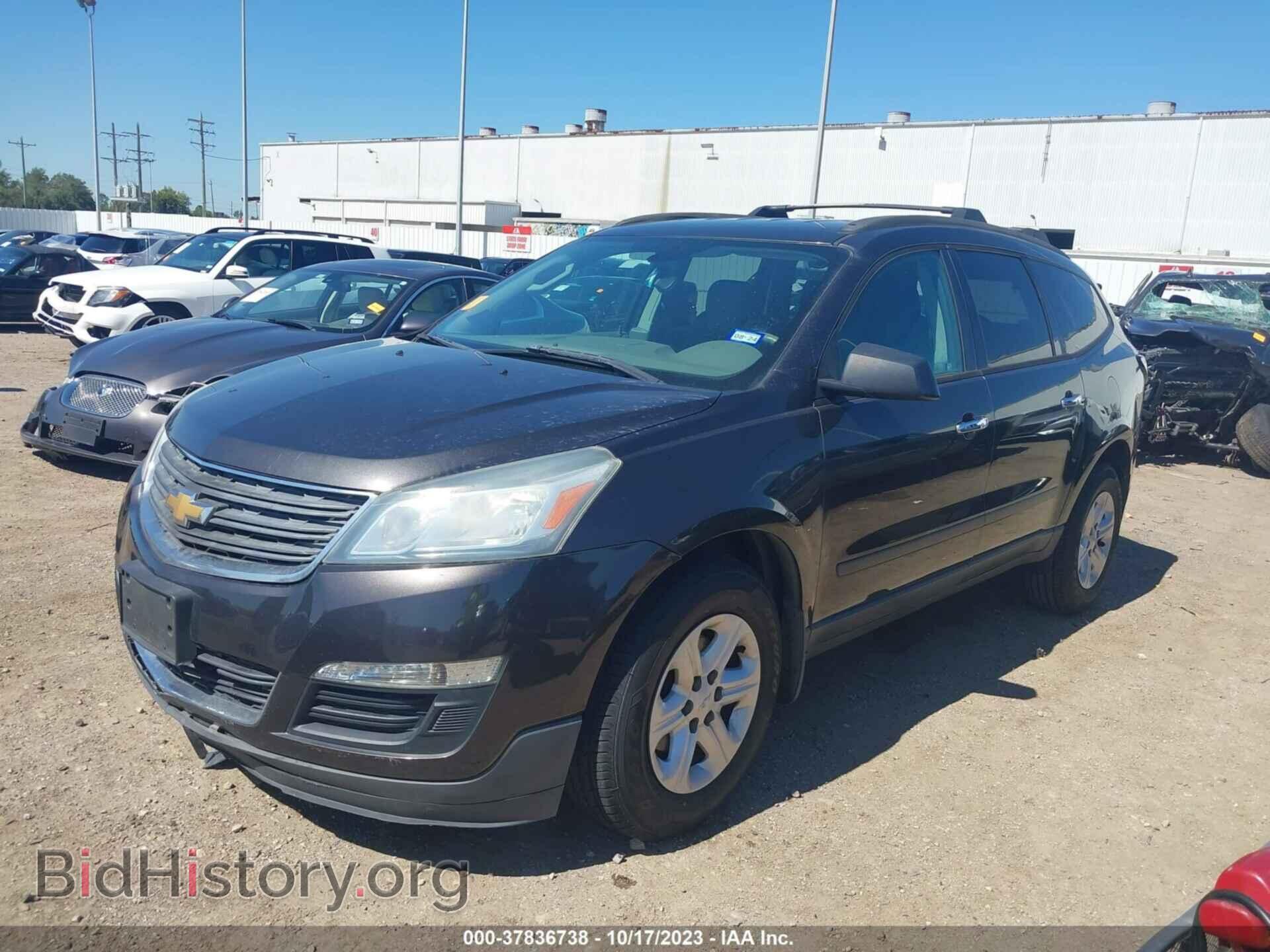 2014 CHEVROLET TRAVERSE - VIN: 1GNKRFKD1EJ104068 - Фото 2