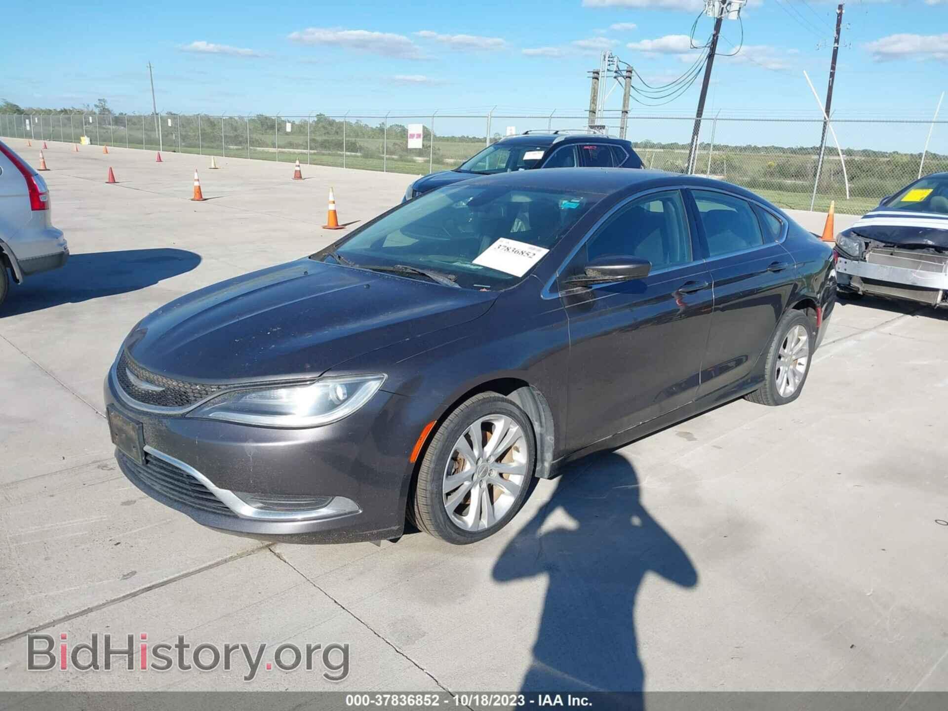 2015 CHRYSLER 200 - VIN: 1C3CCCAB8FN663192 - Фото 2