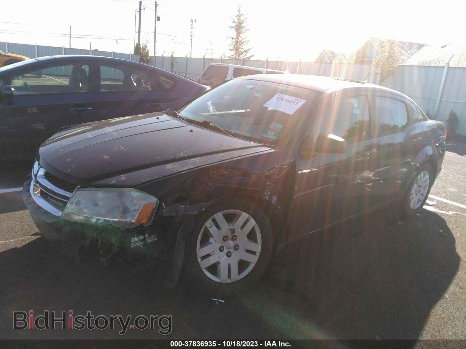 2012 DODGE AVENGER - VIN: 1C3CDZAB8CN183164 - Фото 2