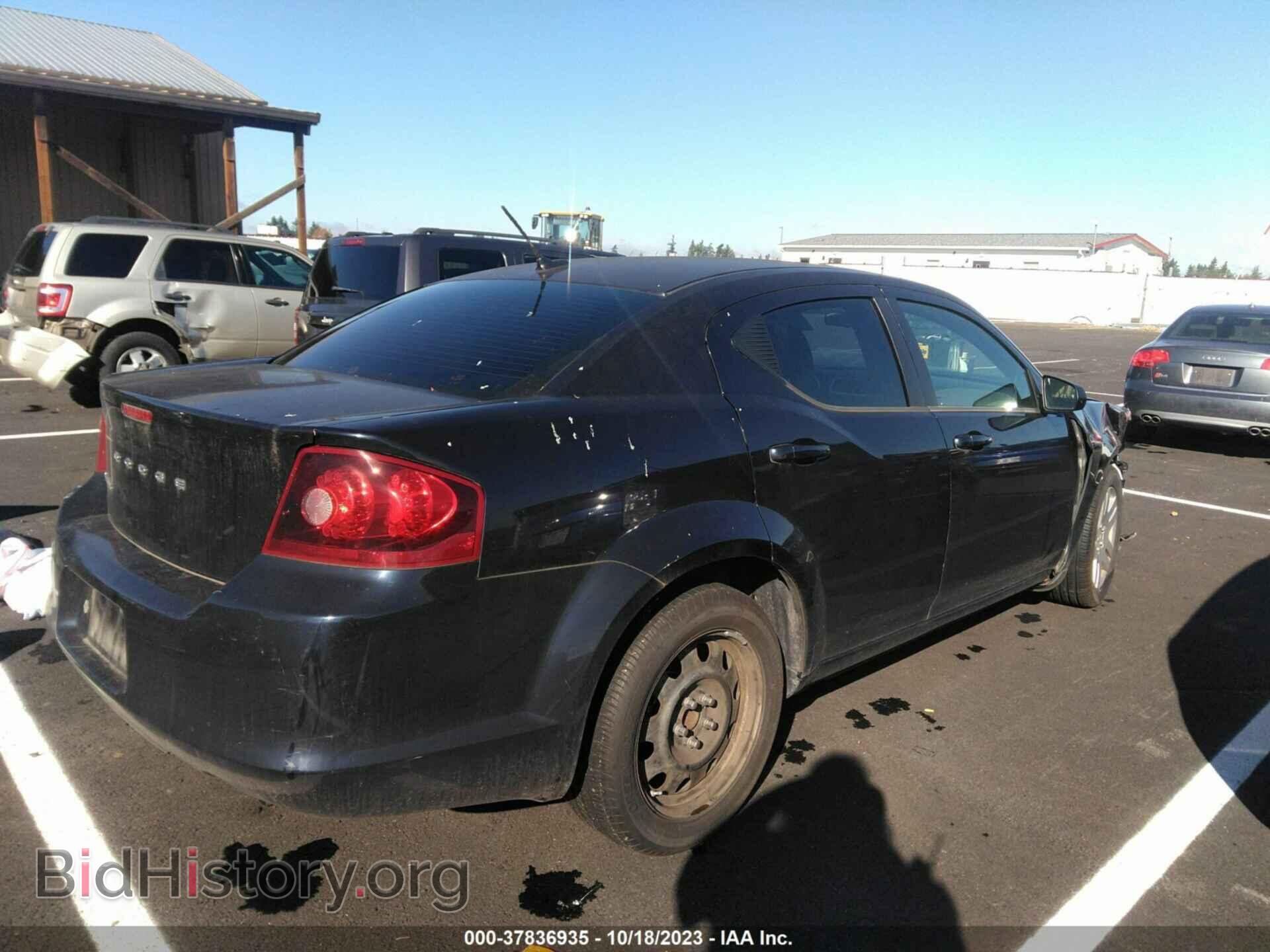 2012 DODGE AVENGER - VIN: 1C3CDZAB8CN183164 - Фото 4