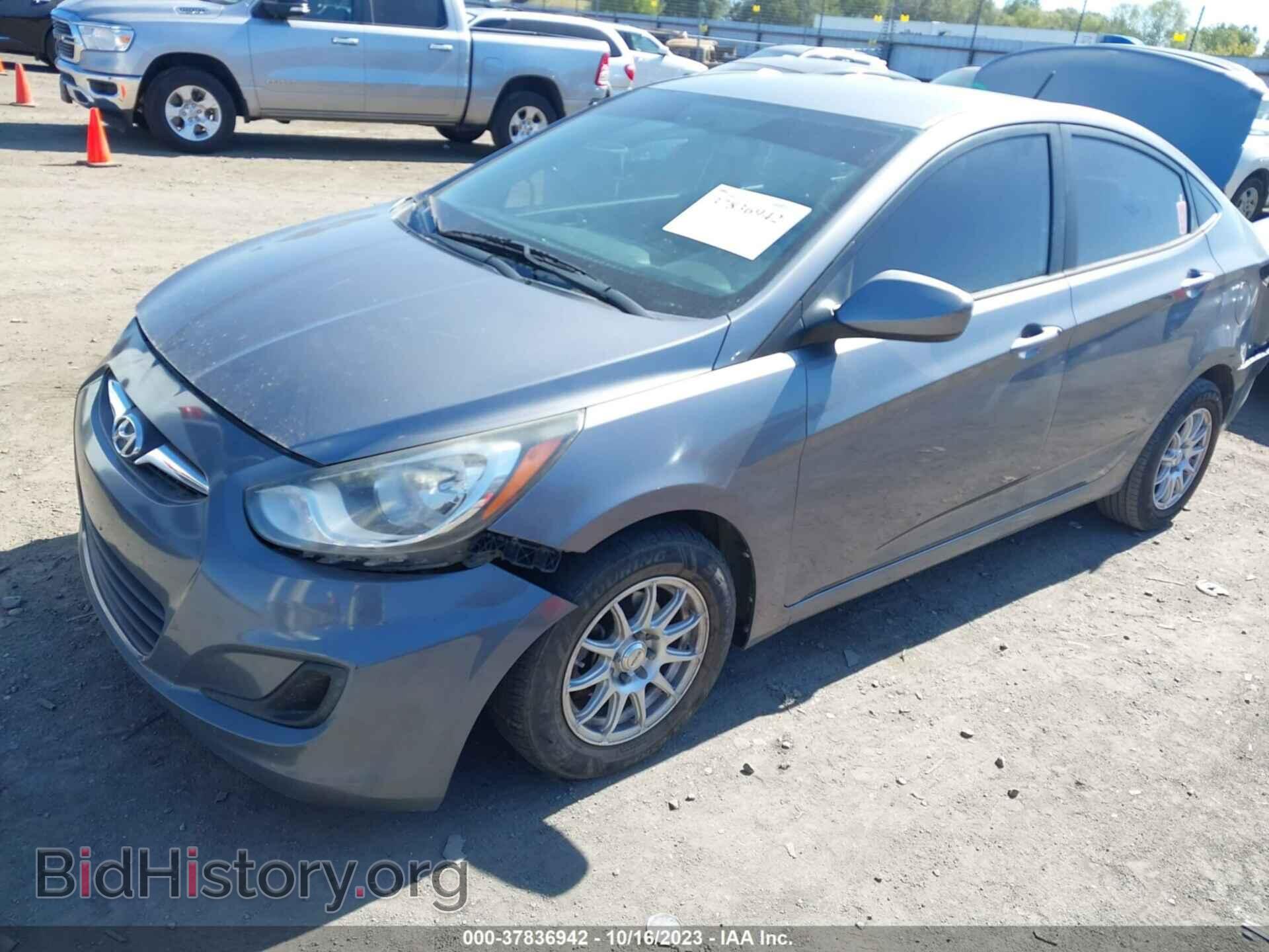 2014 HYUNDAI ACCENT - VIN: KMHCT4AE9EU643450 - Фото 2